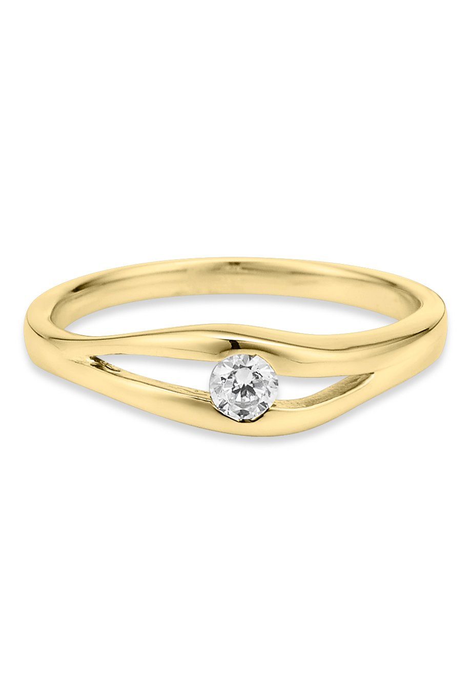 BRUNO BANANI Fingerring Schmuck Geschenk Silber 925 Damenring mit Zirkonia (synth) mehr