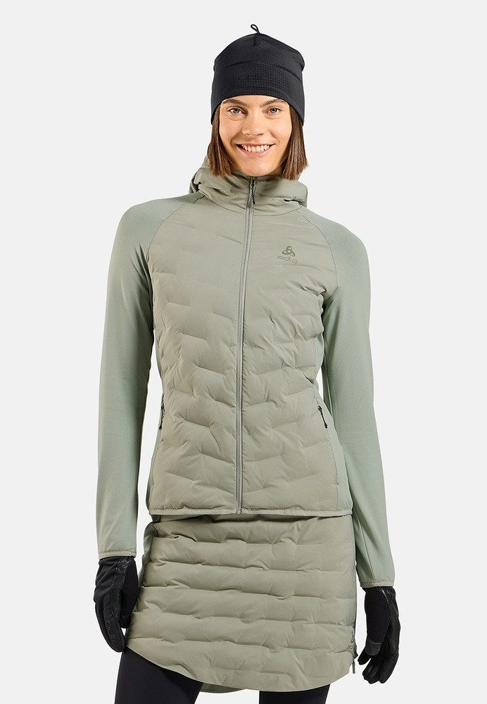 Odlo Longsleeve Midlayer Hoody Full Zip Zeroweight Insulator