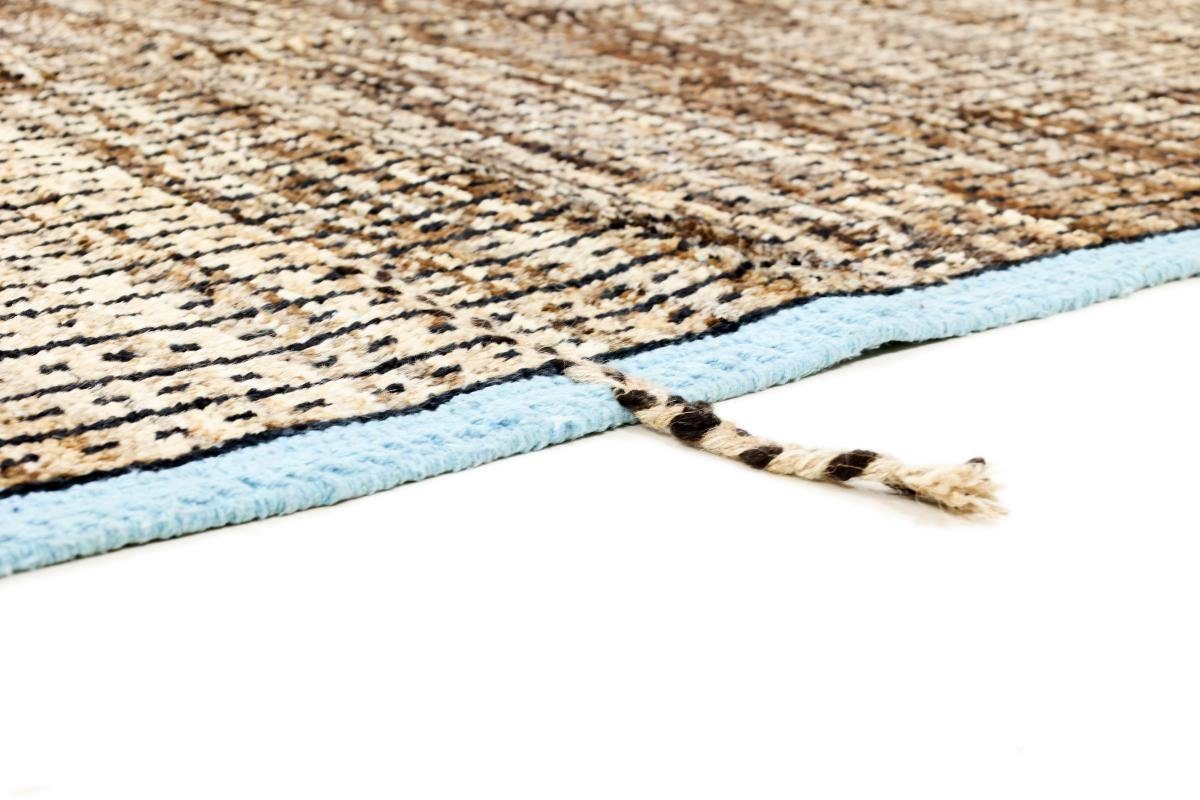 Orientteppich Berber Maroccan rechteckig, 20 149x475 mm Handgeknüpfter Nain Orientteppich, Höhe: Trading, Moderner Design