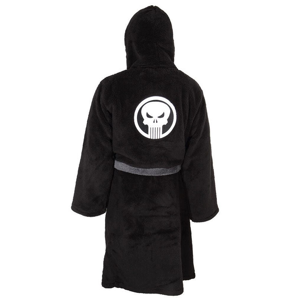 Punisher Morgenmantel Classic Logo, Plüsch Flauschig Robe