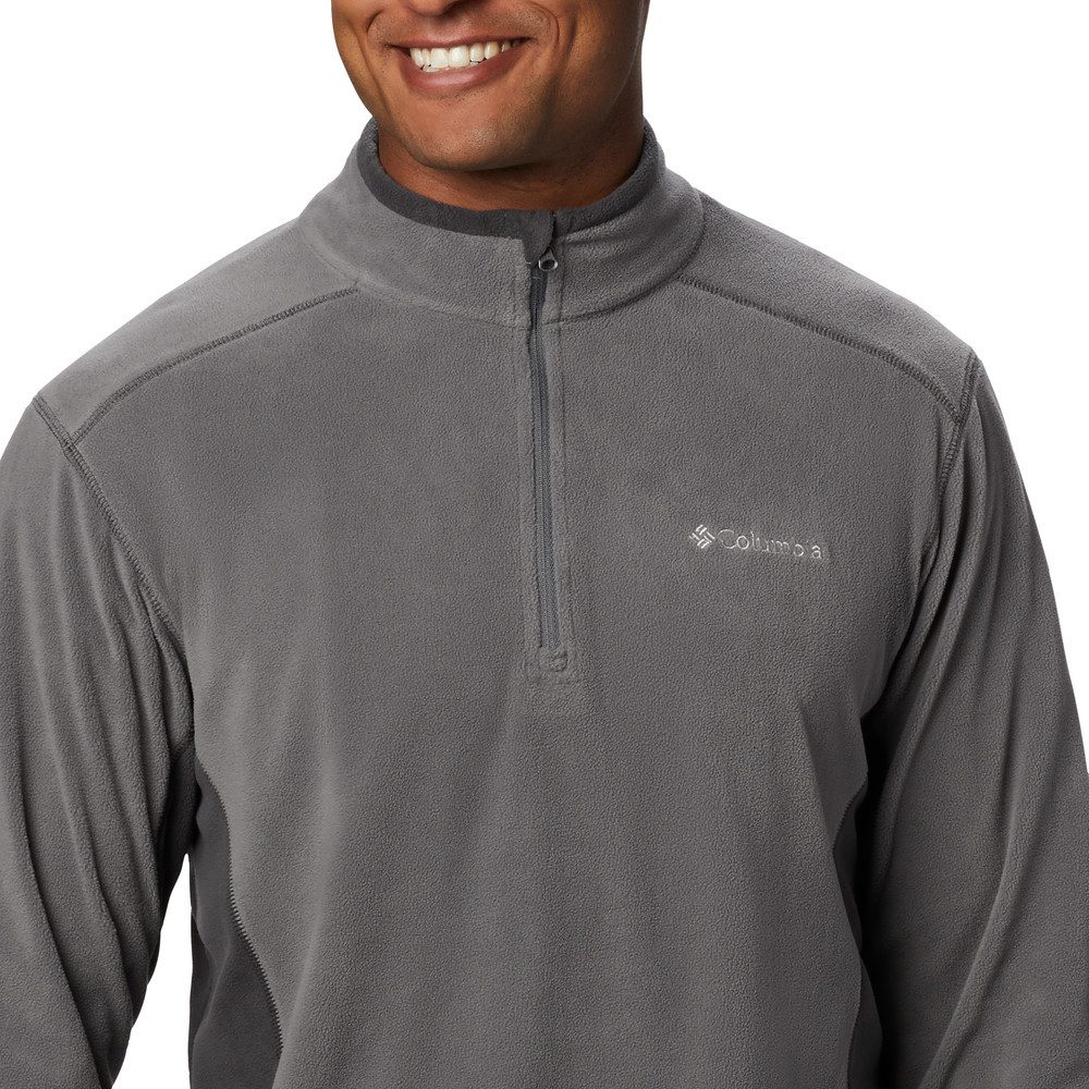 Columbia Fleecepullover Klamath Range II Half Zip mit halbem Reißverschluss, Langarm, atmungsaktiv, schnell trocknend