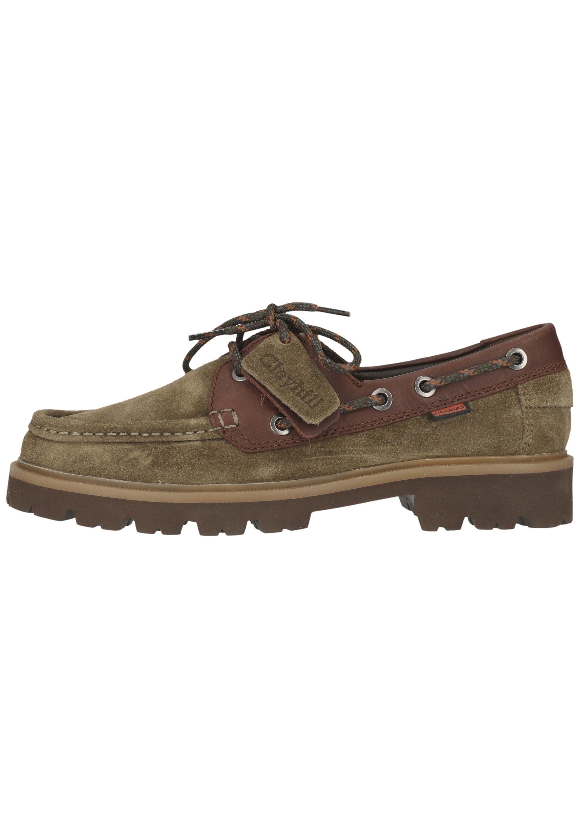 Clarks Cleyhill Boat Schnürschuh mit markanter XTRALITE-Sohle