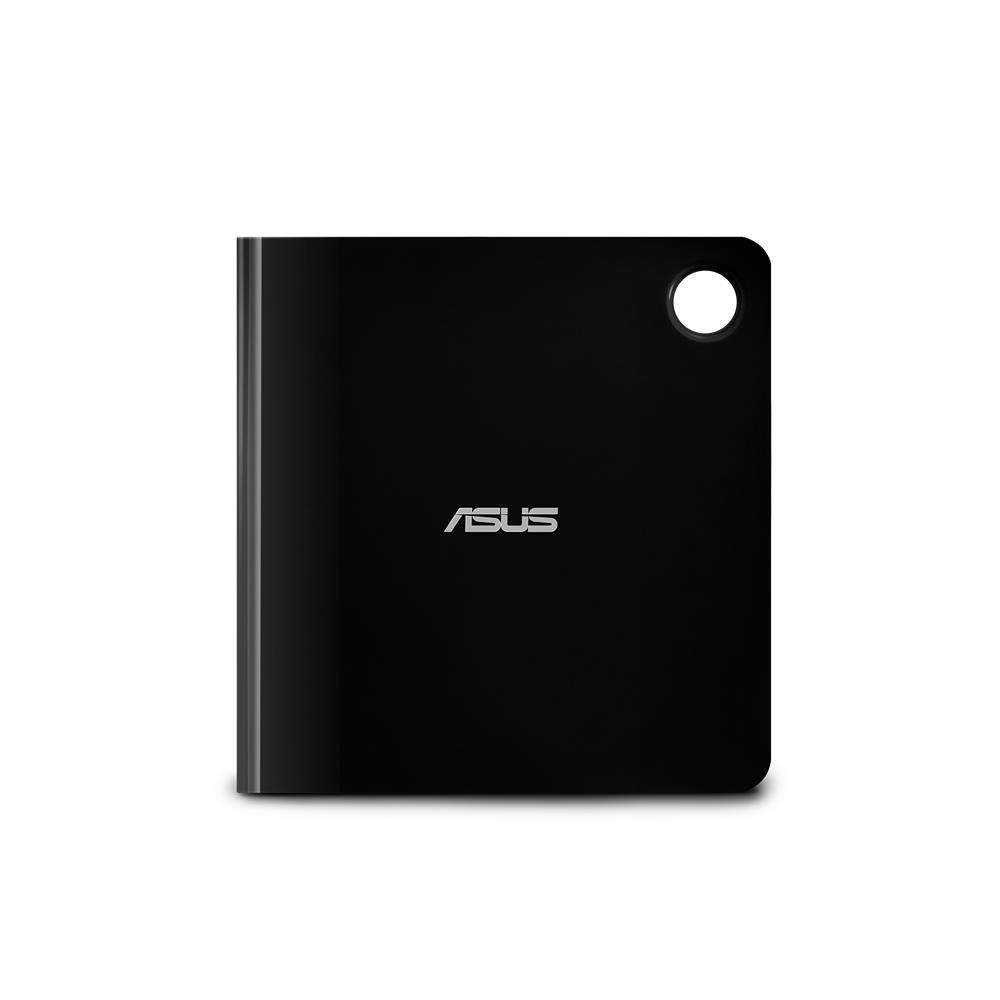 Asus SBW-06D5H-U Blu-ray-Brenner (ultra-schlank, tragbar, USB 3.1 Gen 1, M-DISC, Schwarz)