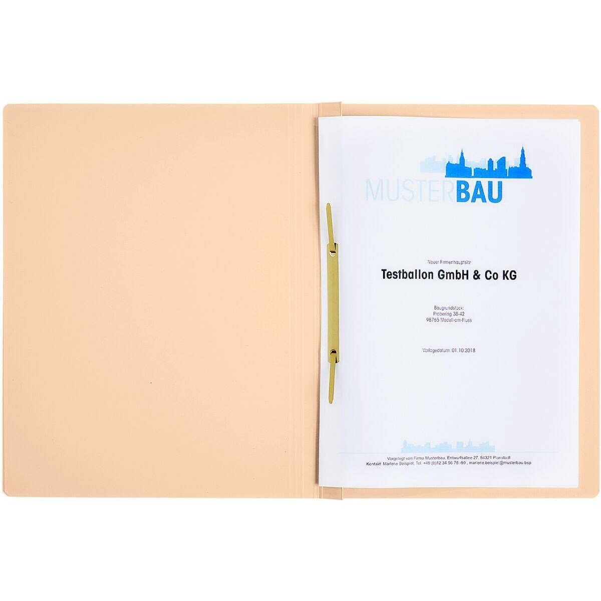 Otto Office Hefter, aus Recyclingkarton, Format DIN A4, bis 250 Blatt