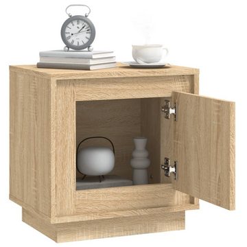 vidaXL Nachttisch Nachttisch Sonoma-Eiche 44x35x45 cm Holzwerkstoff (1-St)