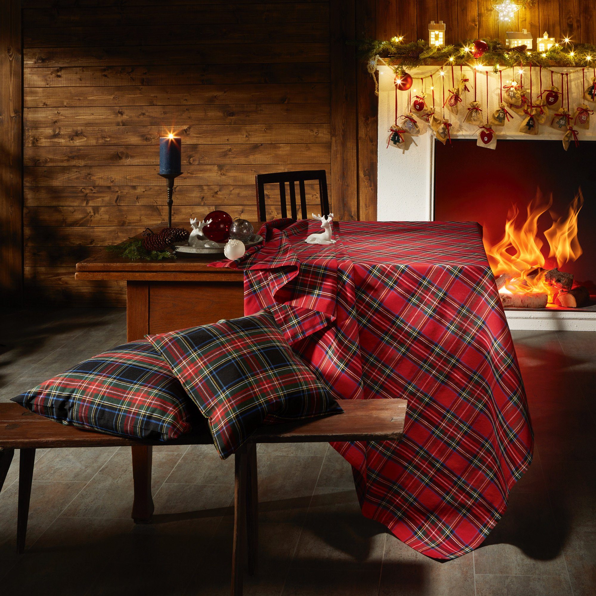 Erwin Müller Tischdecke Tischdecke, Karo