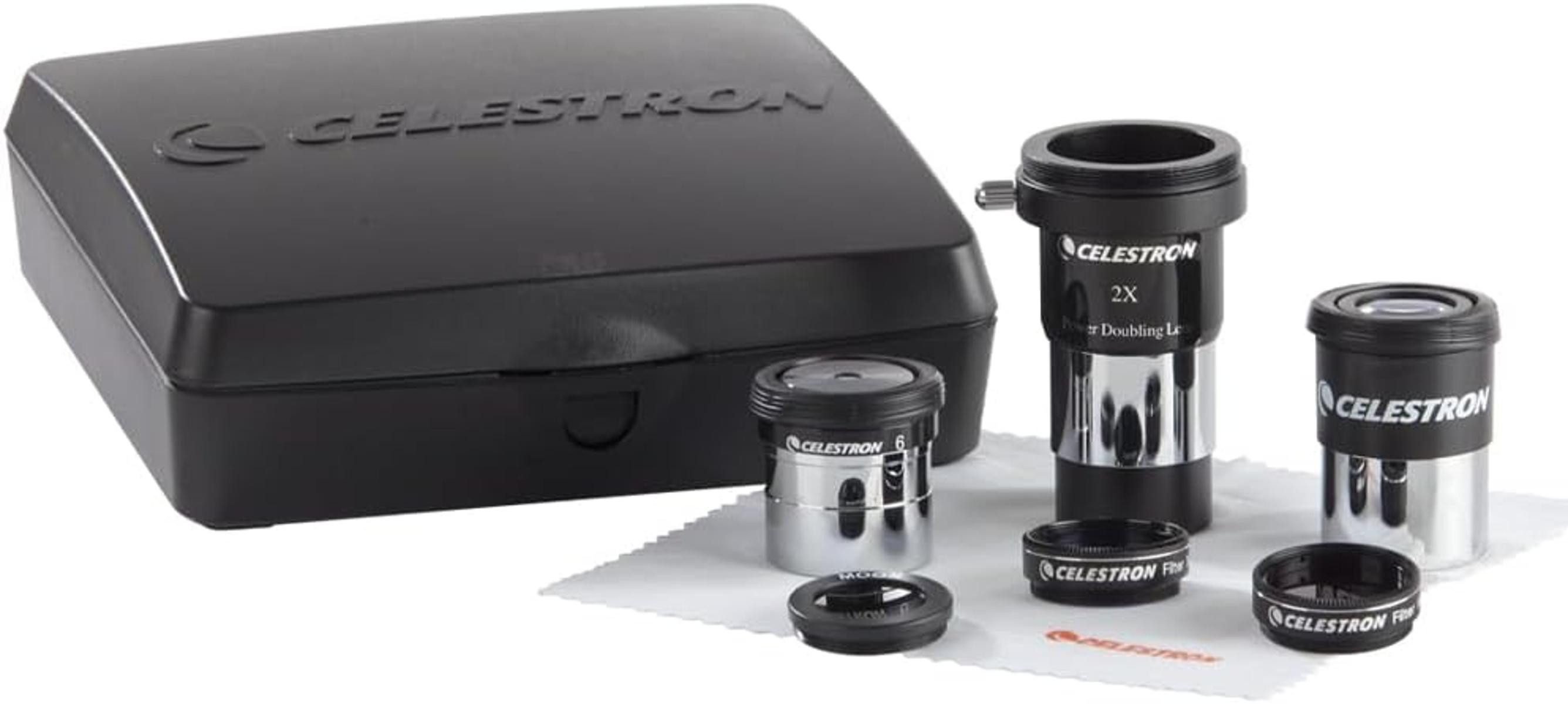 Celestron Celestron 94307 AstroMaster Eyepiece & Filter Accessory 8 tlg. Black Monokular