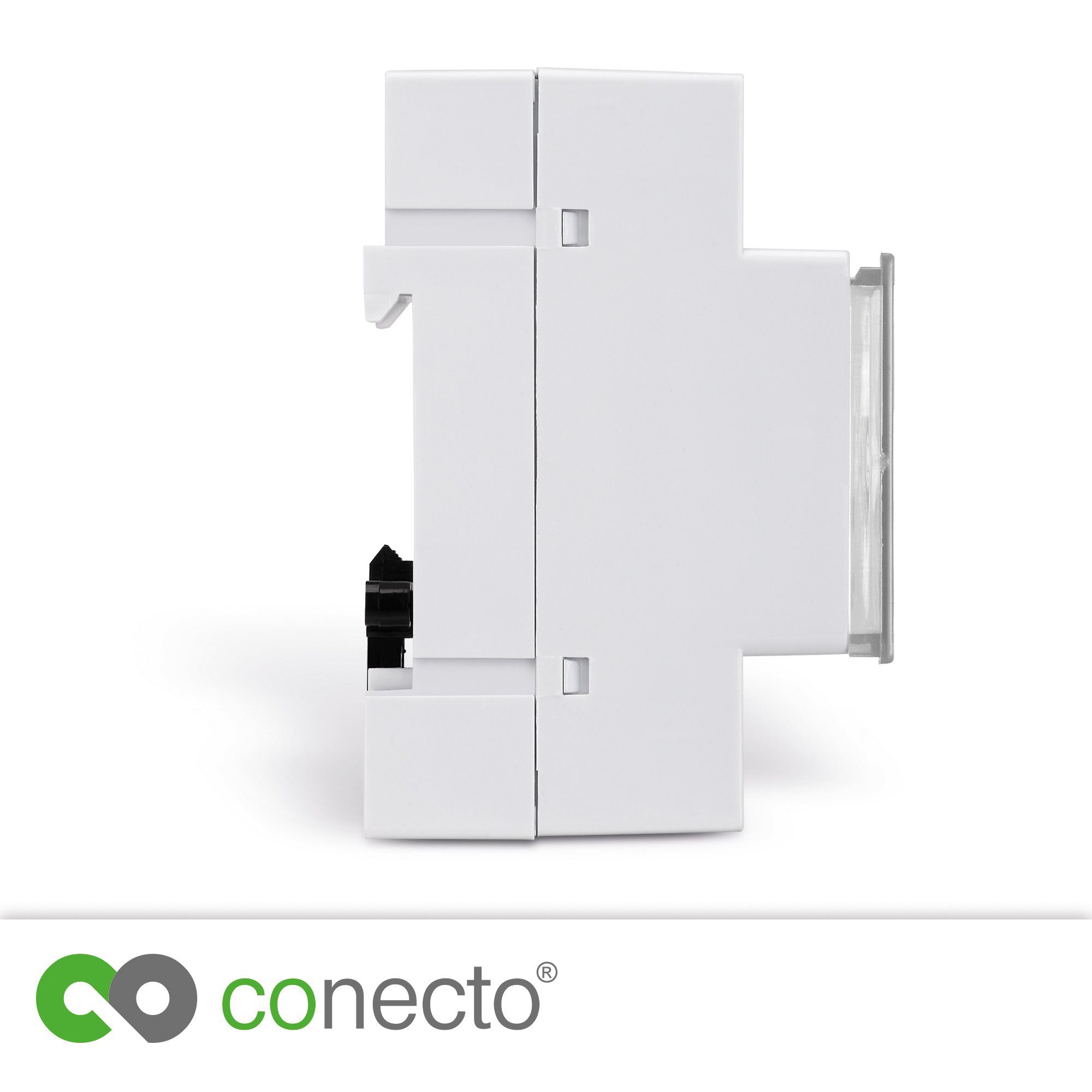 conecto Zeitschaltuhr conecto Digitale Zeitschaltuhr für Hutschienen, IP20, 3600 Watt, weiß