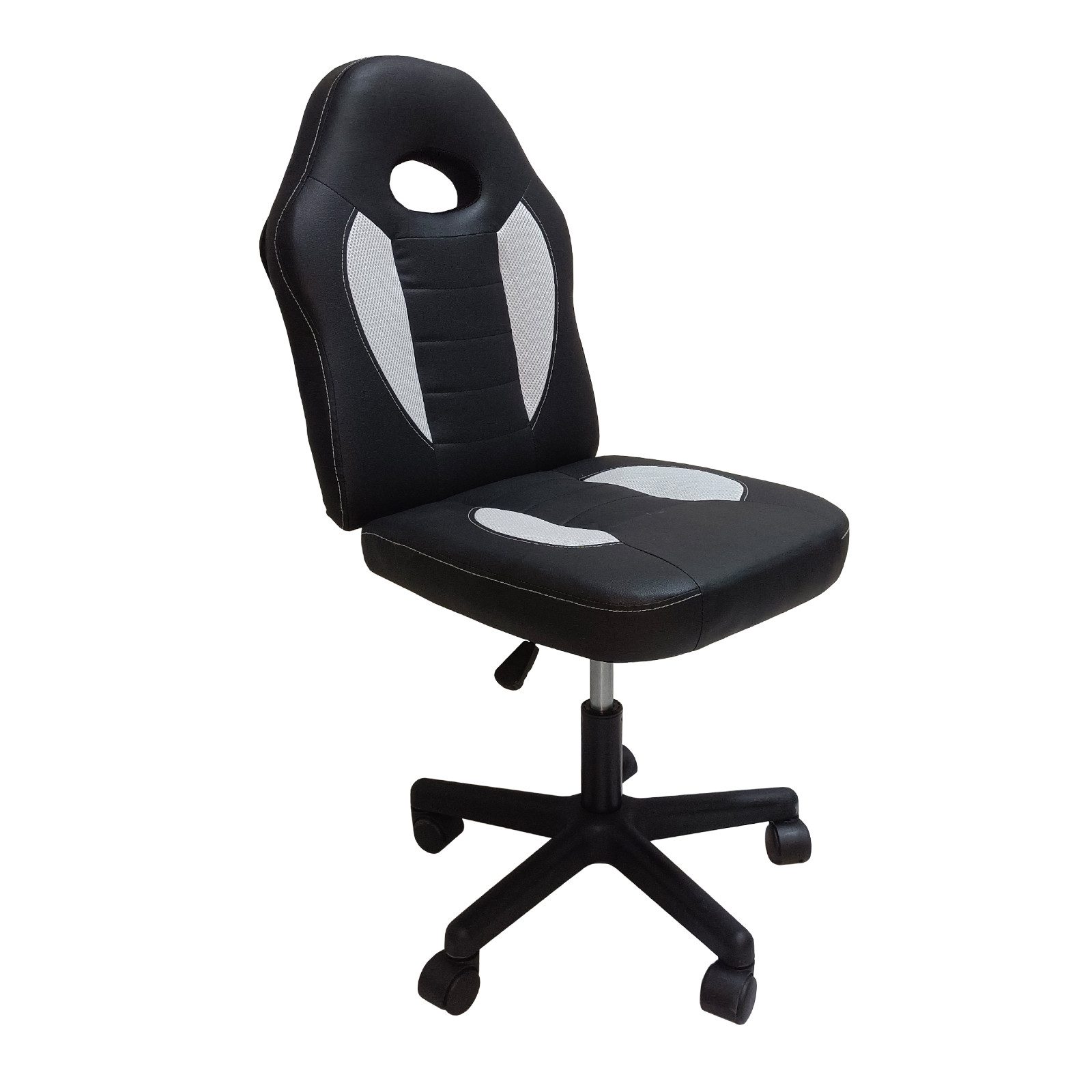 HTI-Living Drehstuhl Drehstuhl Daytona Smart Schwarz-Weiß (1 Stück, 1 St), Kunstlederbezug