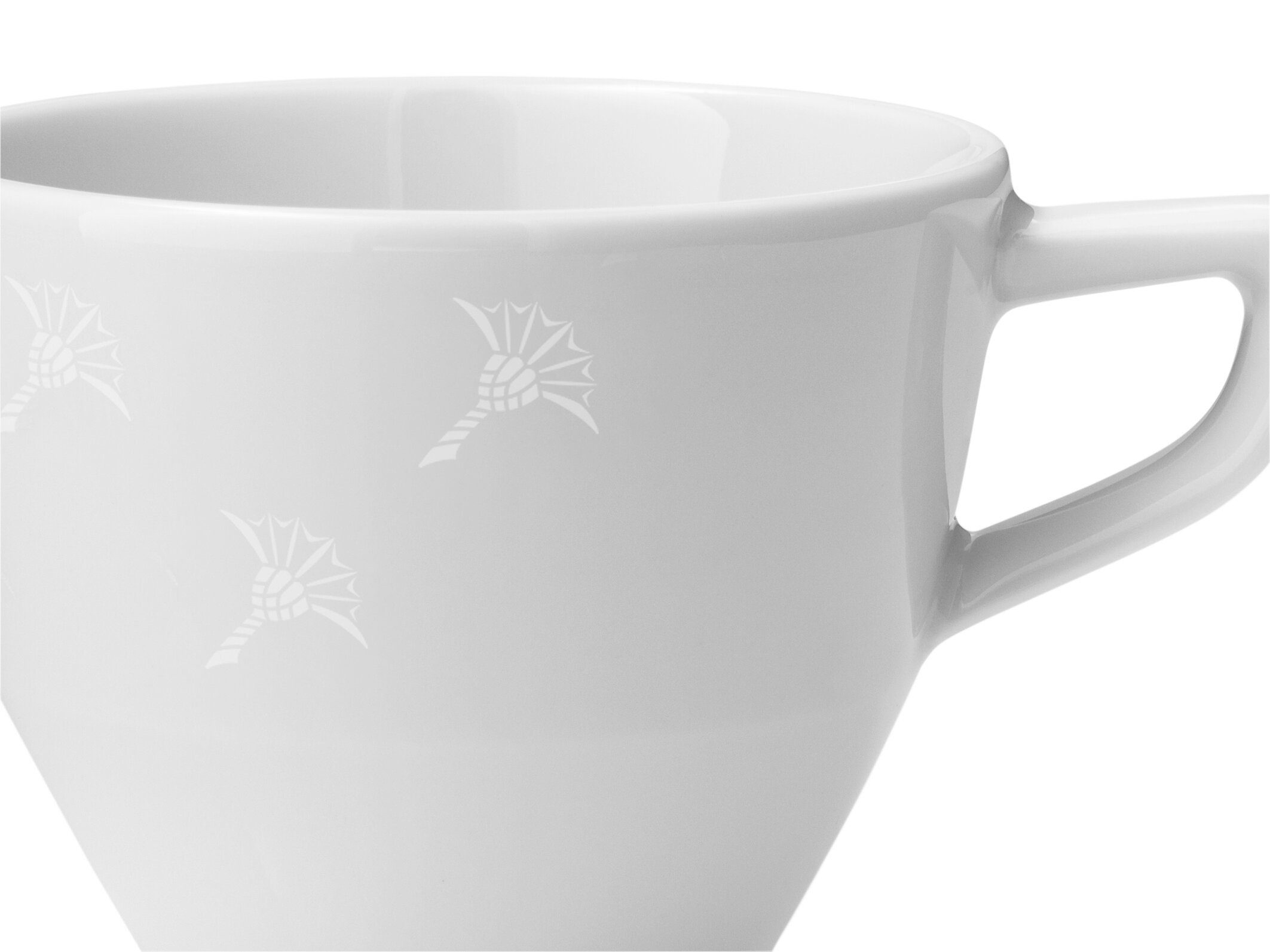 JOOP! Espressotasse JOOP! LIVING - FADED CORNFLOWER Espressotasse Set 2, 2-tlg., Porzellan