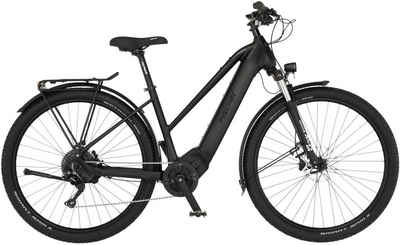FISCHER Fahrrad E-Bike TERRA 8.0i 45, 10 Gang Shimano Deore Schaltwerk, Kettenschaltung, Mittelmotor, 711 Wh Akku, (mit Fahrradschloss)