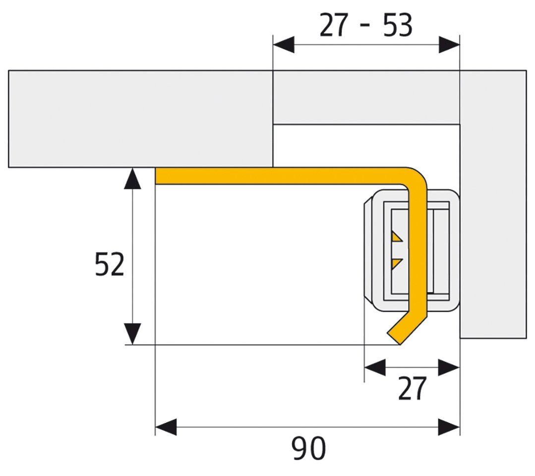 Image of ABUS Fensterzusatzschloss »SW20 W EK«, für Fenster aus Aluminium, Holz oder Kunststoff
