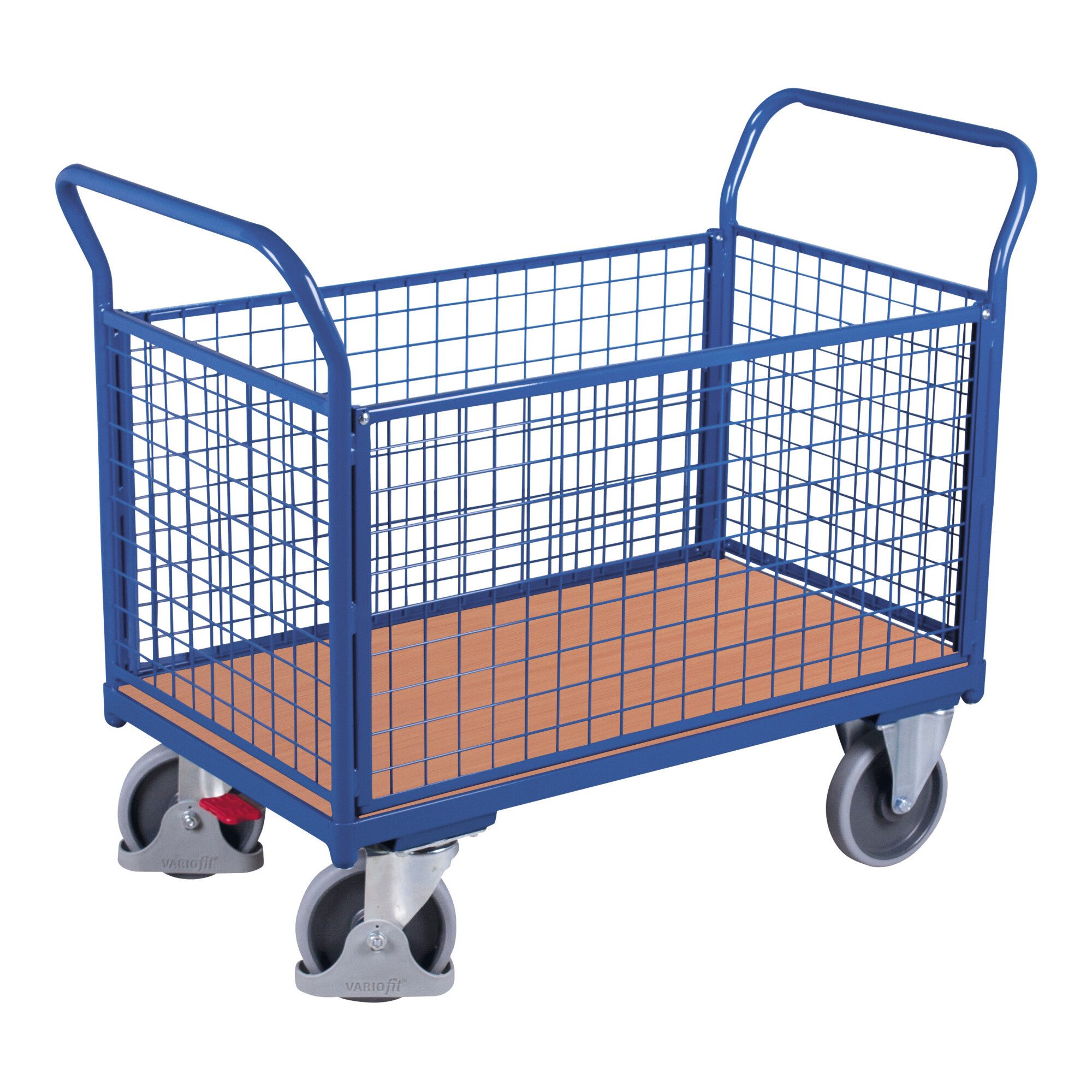 Transportroller VARIOfit Vierwandwagen mit Draht 1.000 x 650 mm