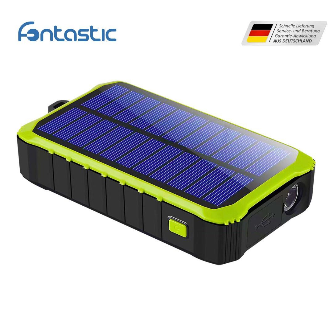 fontastic Solar Power Bank Crank10 Solar Powerbank – Bild 4 von 5