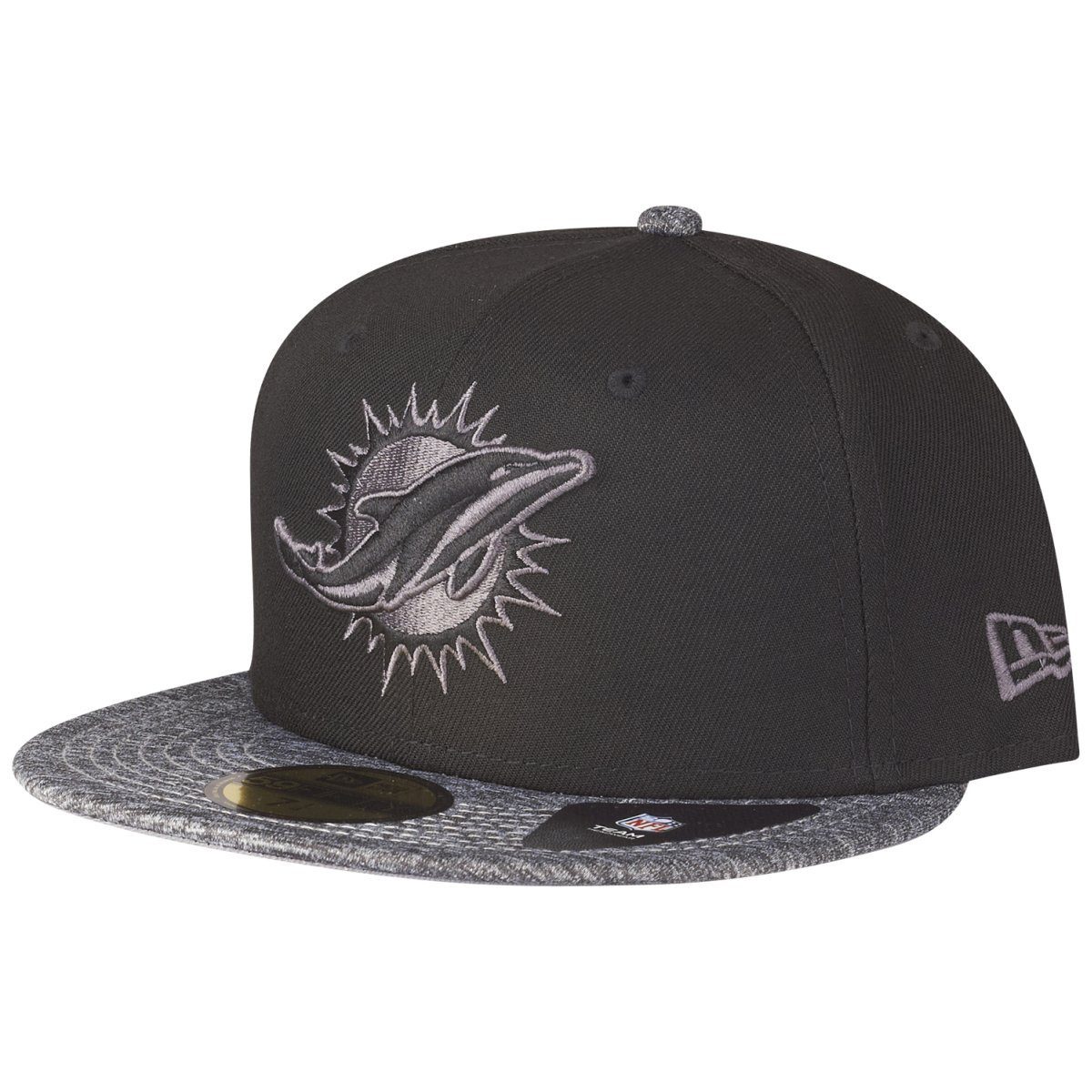 Era Cap Fitted Miami GREY II New Dolphins 59Fifty