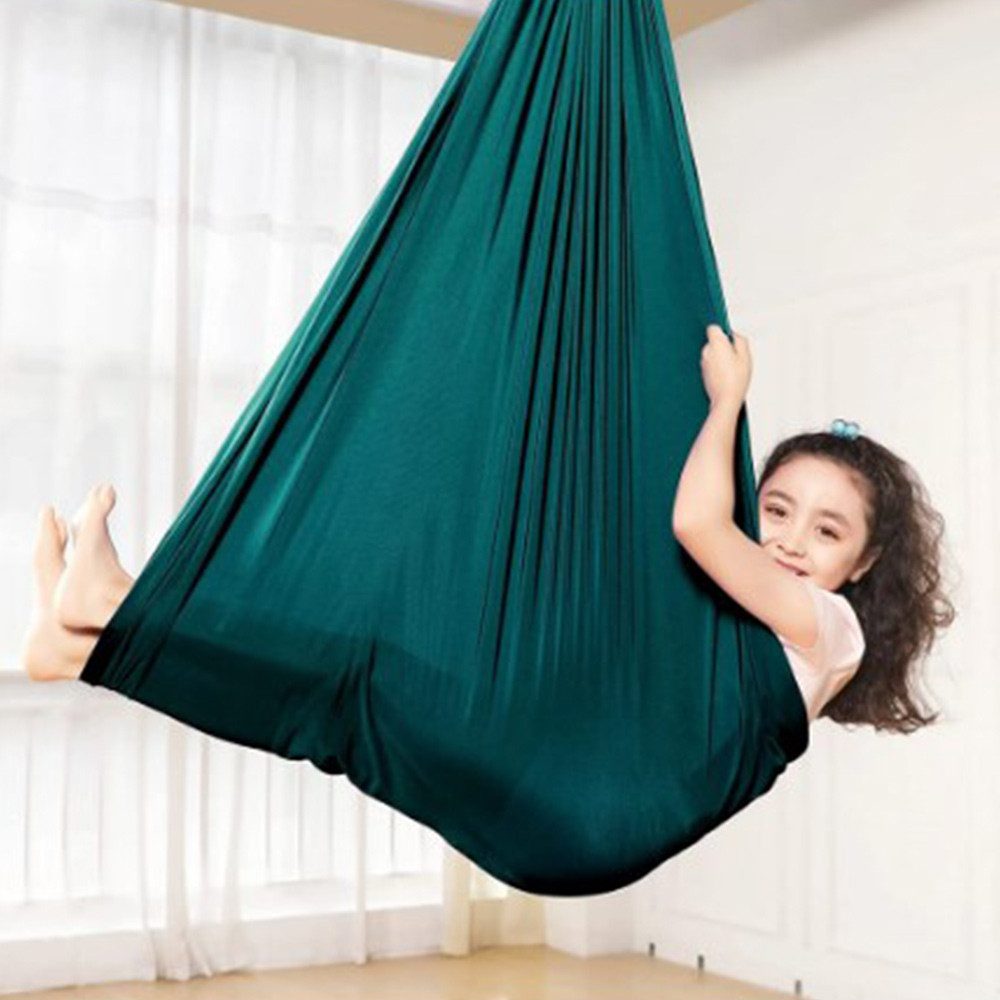 MODFU Hängematte 280x150cm Kinder Sensorik-Hängeschaukel Gängematte günstig online kaufen
