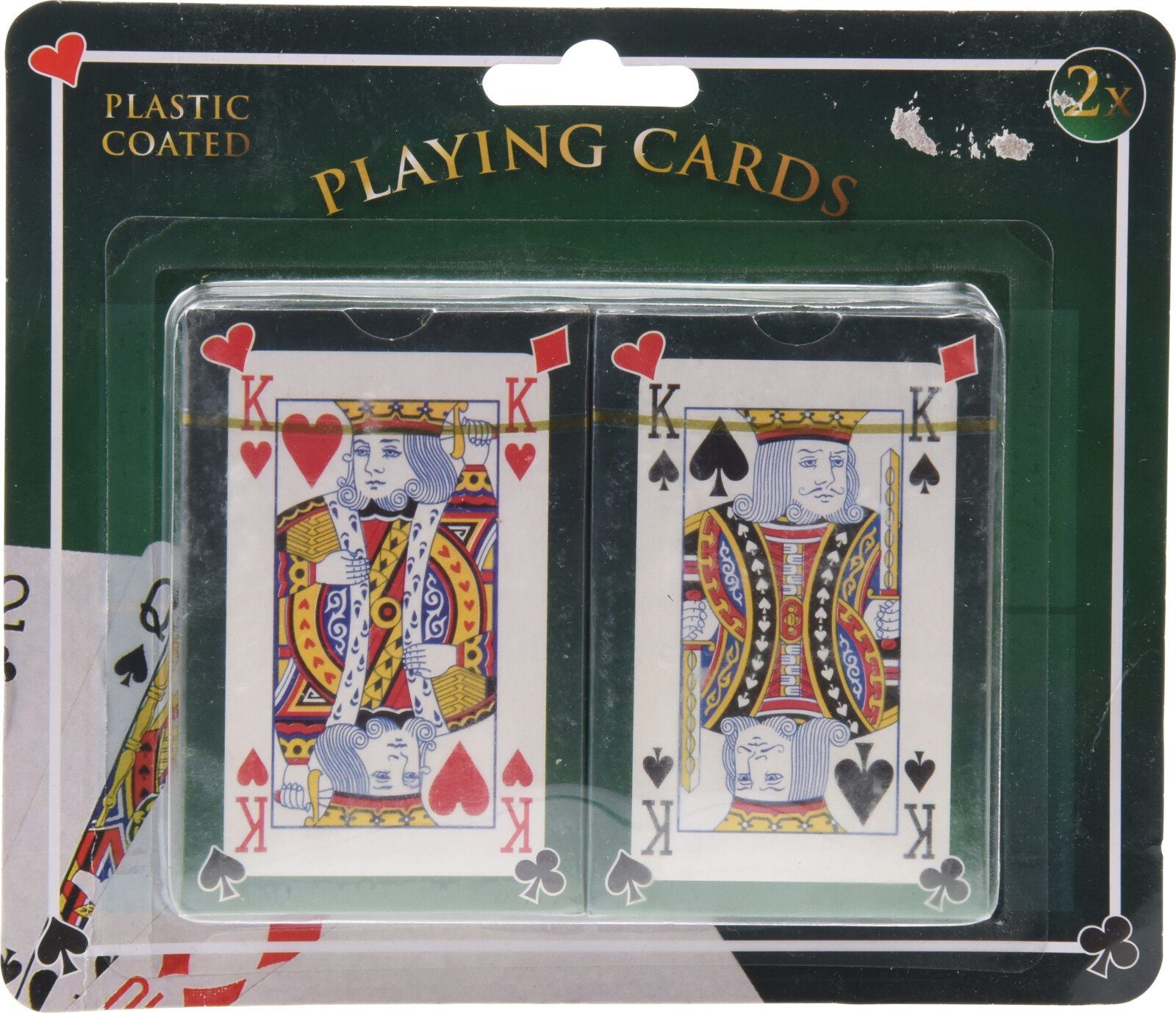 Koopman Spielesammlung Spielkarten Kartenspiel Gesellschaftsspiel 56 Karten 2 / 4 er Set, 4x 56 Stk. (2 Packungen), Poker, Skat, Canasta