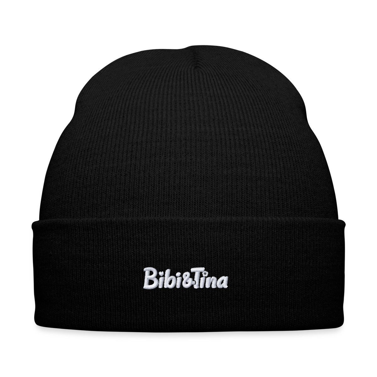 Beanie Bibi und Tina Logo Stick Bestickte Wintermütze