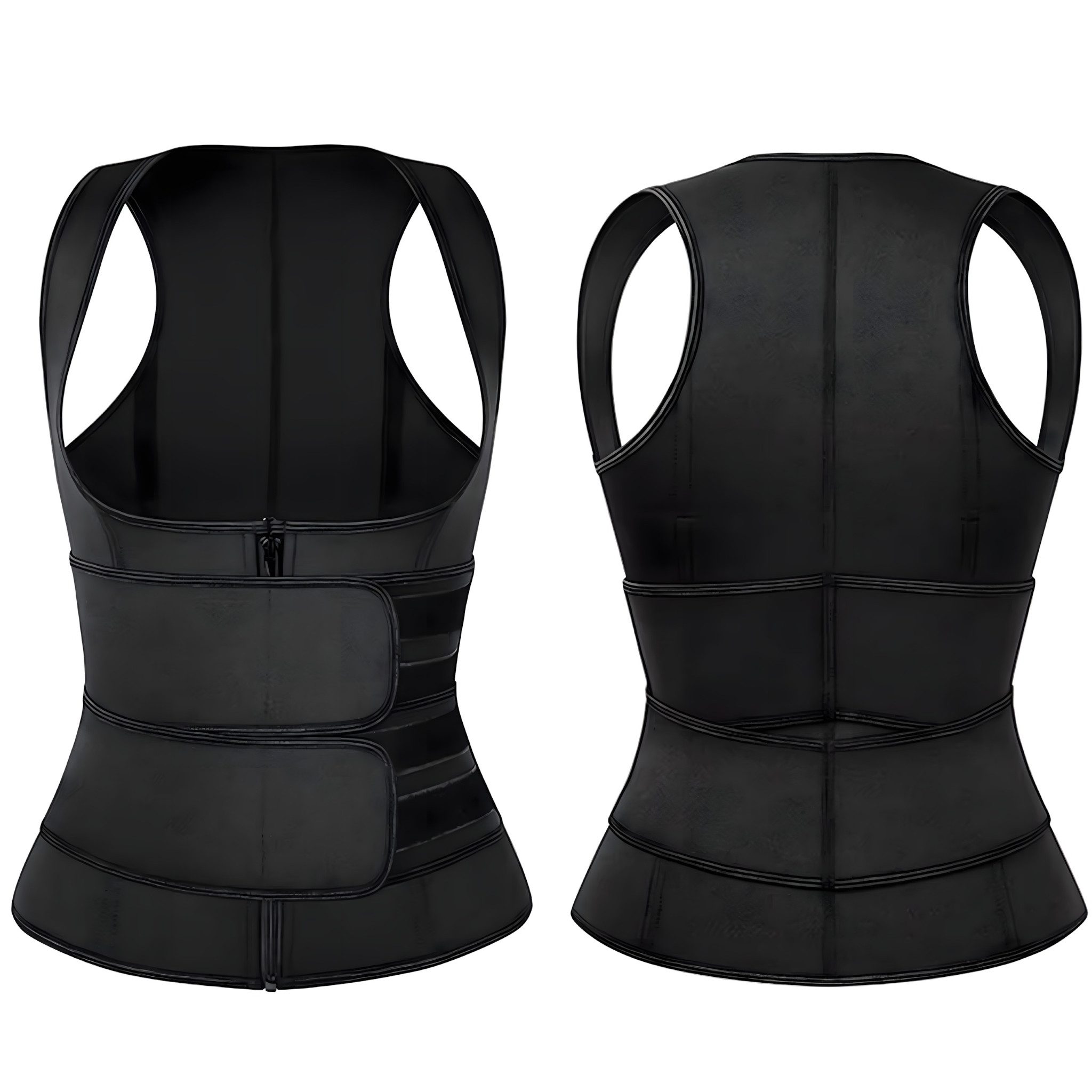 Neopren Shirt Neopren-Fitnessweste für Männer mit Kompressionseffekt