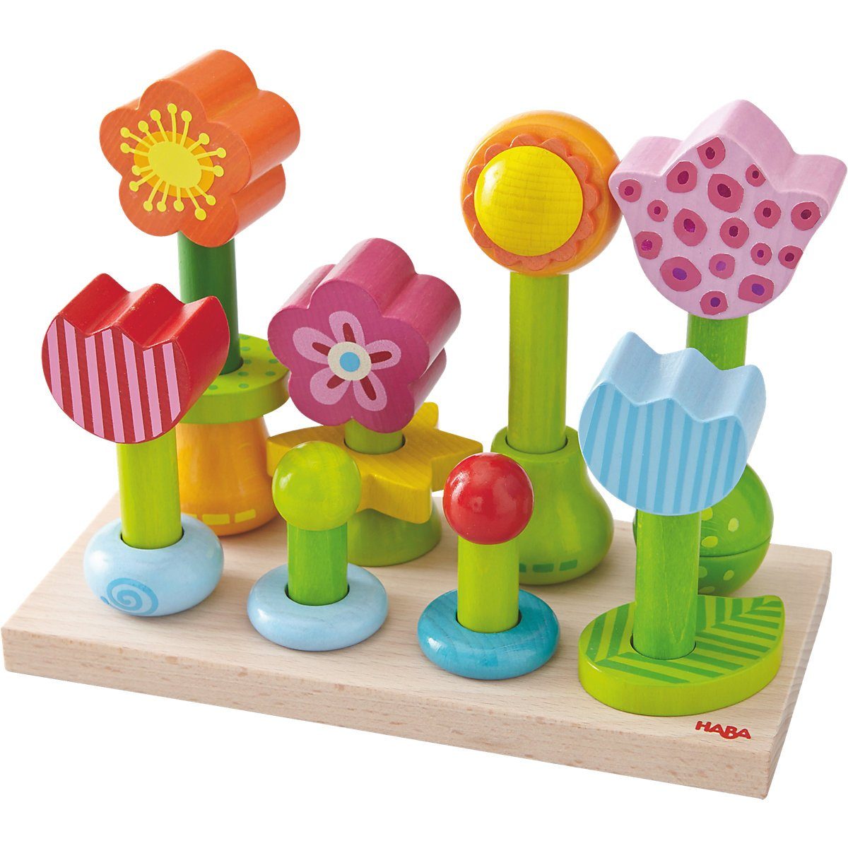 Haba Steckspielzeug »HABA 301551 Steckspiel Blumengarten« online kaufen |  OTTO