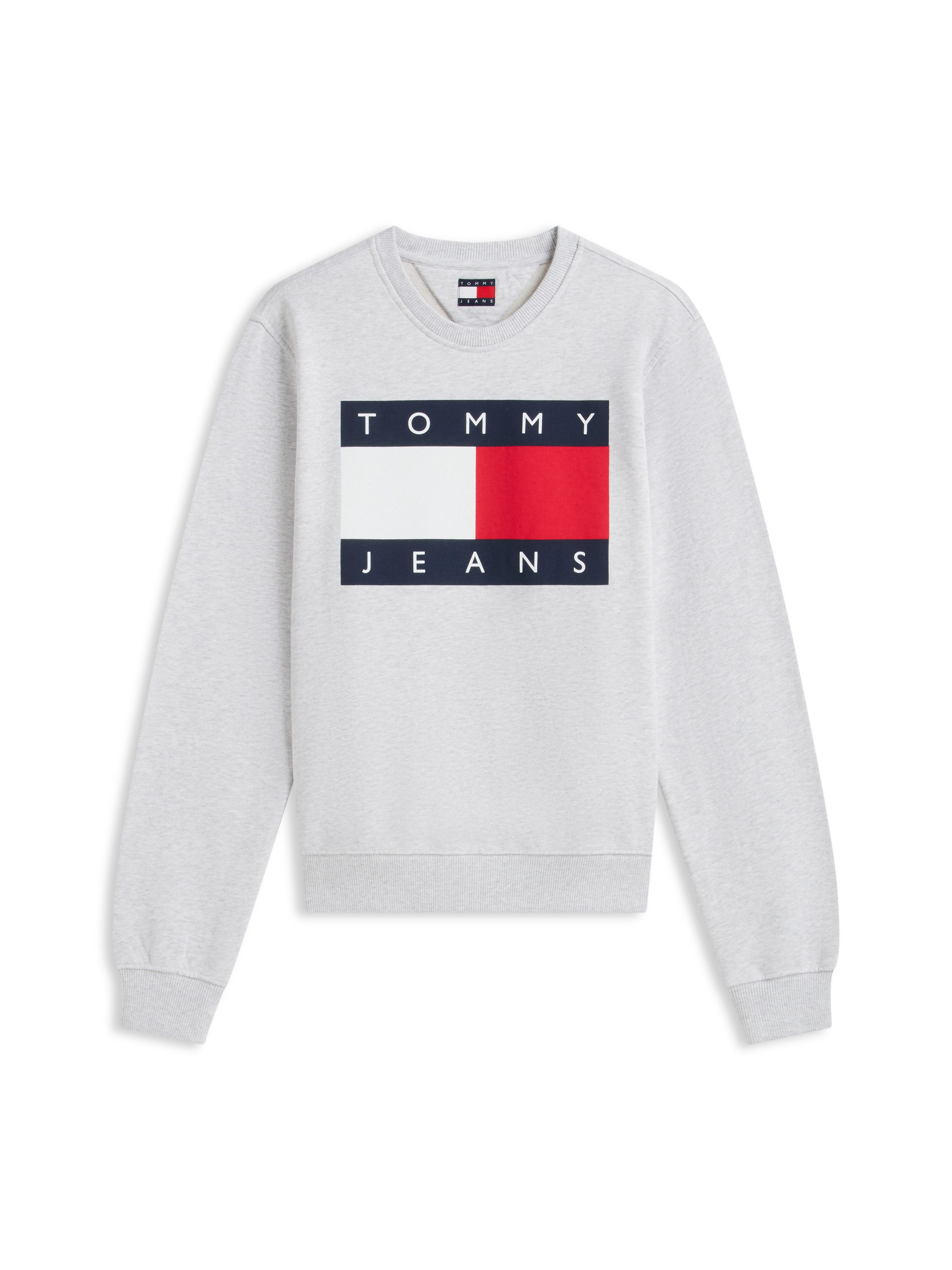 Tommy Jeans Sweatshirt TJW REG FLAG CREW Baumwolle – Bild 5 von 5