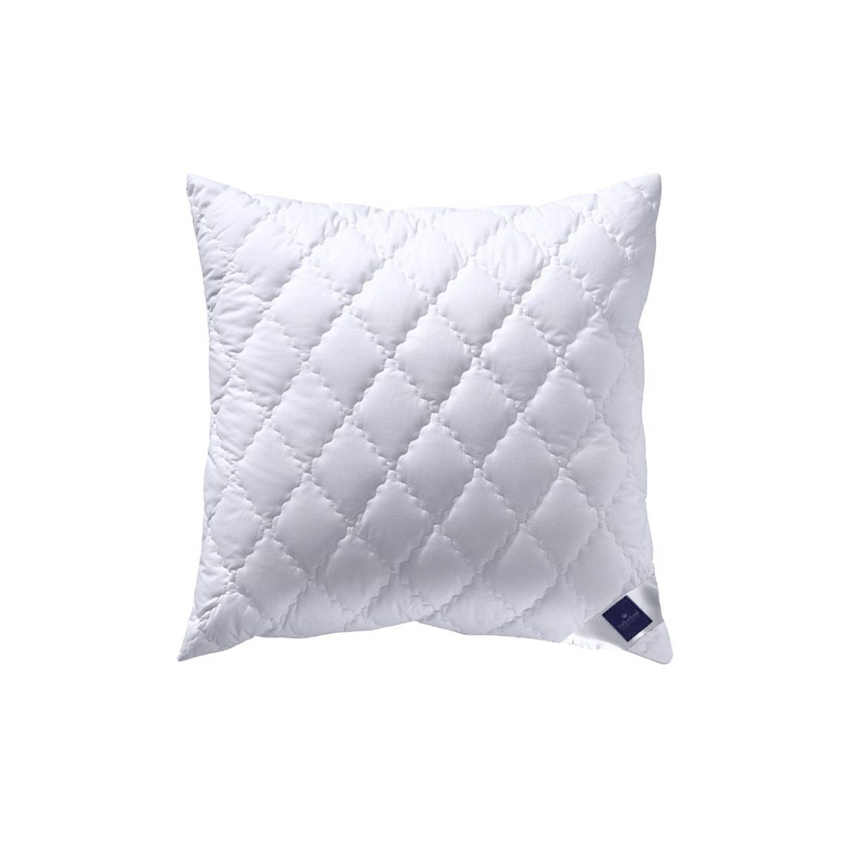 billerbeck Naturfaserkopfkissen, Füllung: 70% Polyester, 30% Viskose (Bambus Viskose-Bällchen), Bezug: Baumwolle, Seitenschläfer, Rückenschläfer, Füllung variabel