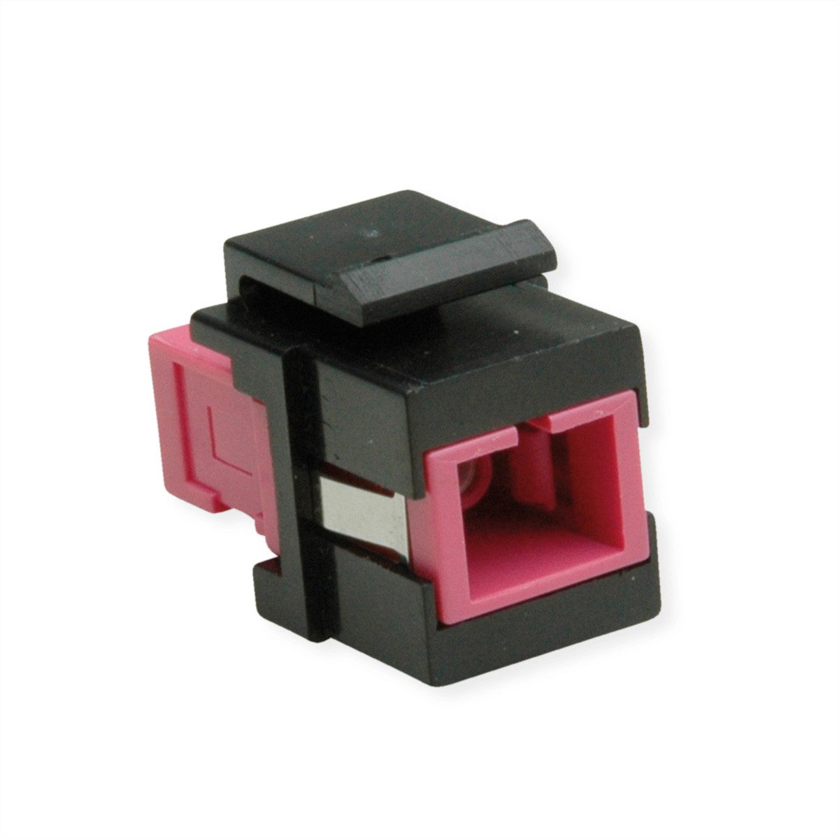Keystone LWL-Adapter SC/SC Simplex, Multimode Glasfaserkabel