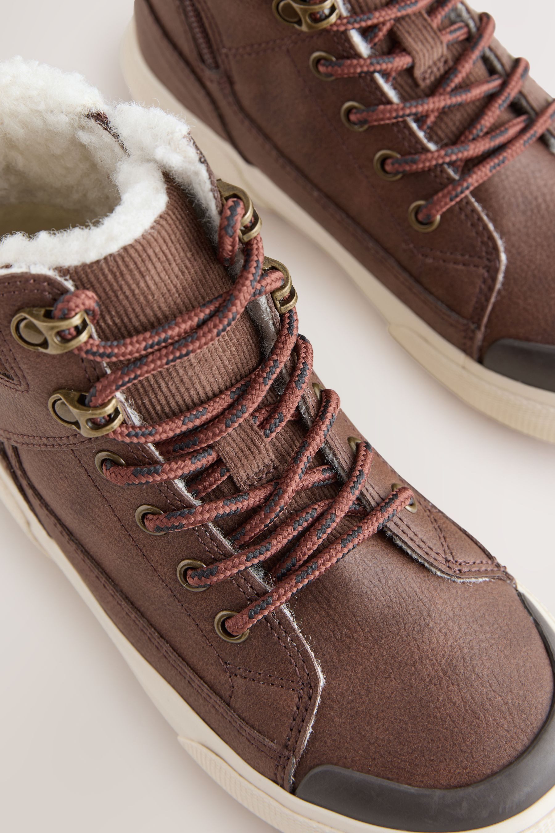 Next Warm gefütterte Hi-Top-Stiefel Winterstiefelette (1-tlg)