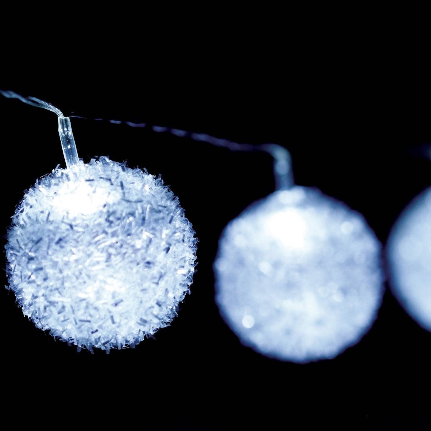 Fééric Lights & Christmas Lichterkette, Kugelnmotiv 10 LED
