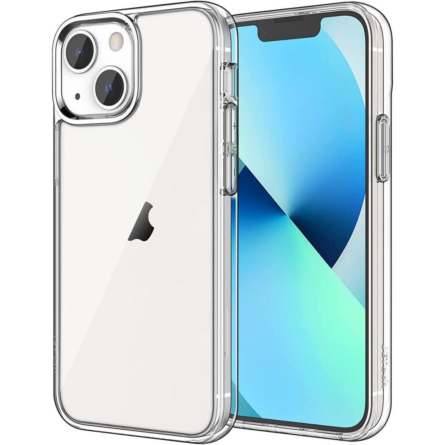 LuxusKollektion Handyhülle Handyhülle iPhone 13 Mini Stoßfest Transparent Rückseite Durchsichtig