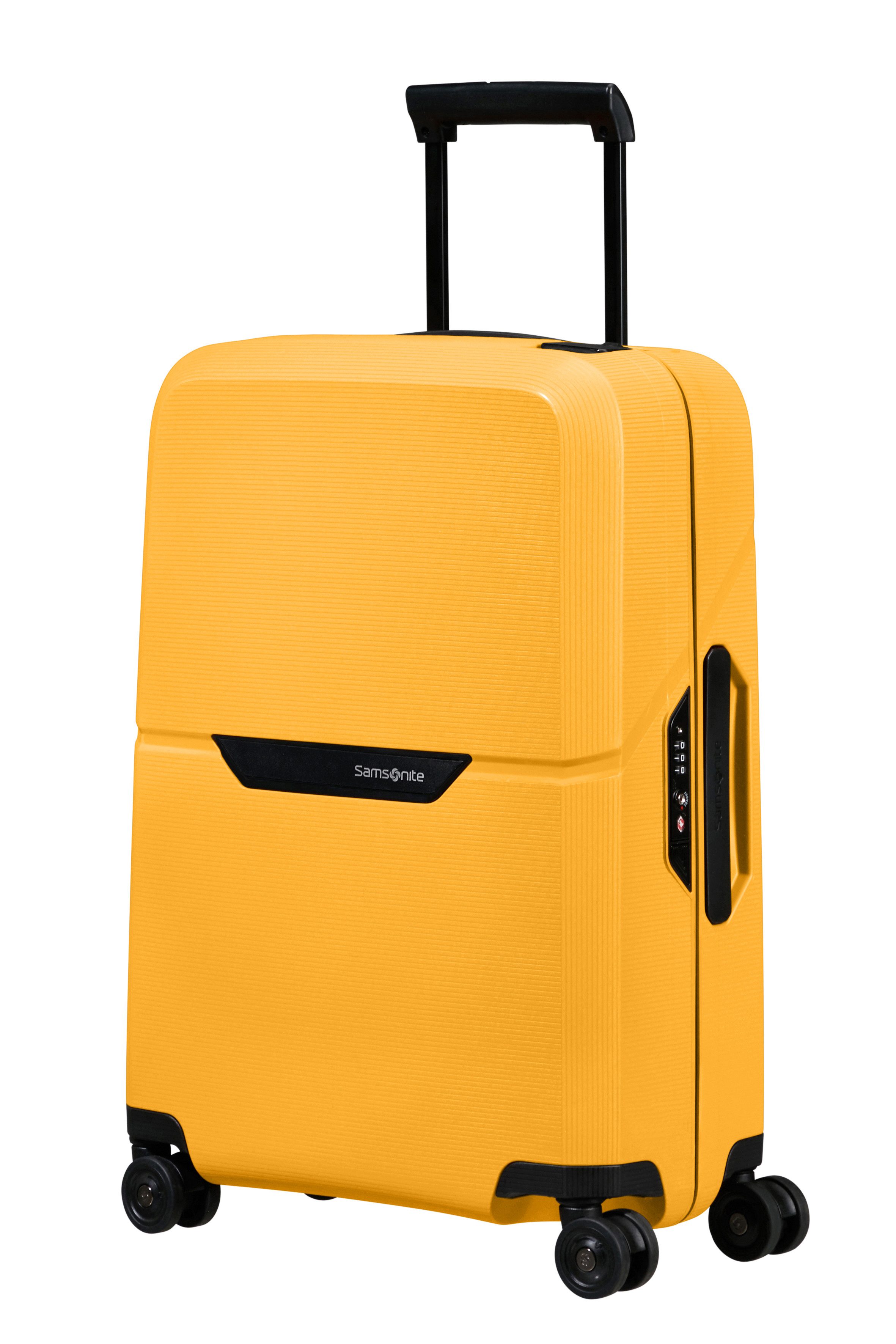 Samsonite Hartschalen-Trolley MAGNUM, verschiedene Größen und Farben, 4 Rollen, mit arretierbarem und versenkbarem Druckknopf-Trolleysystem