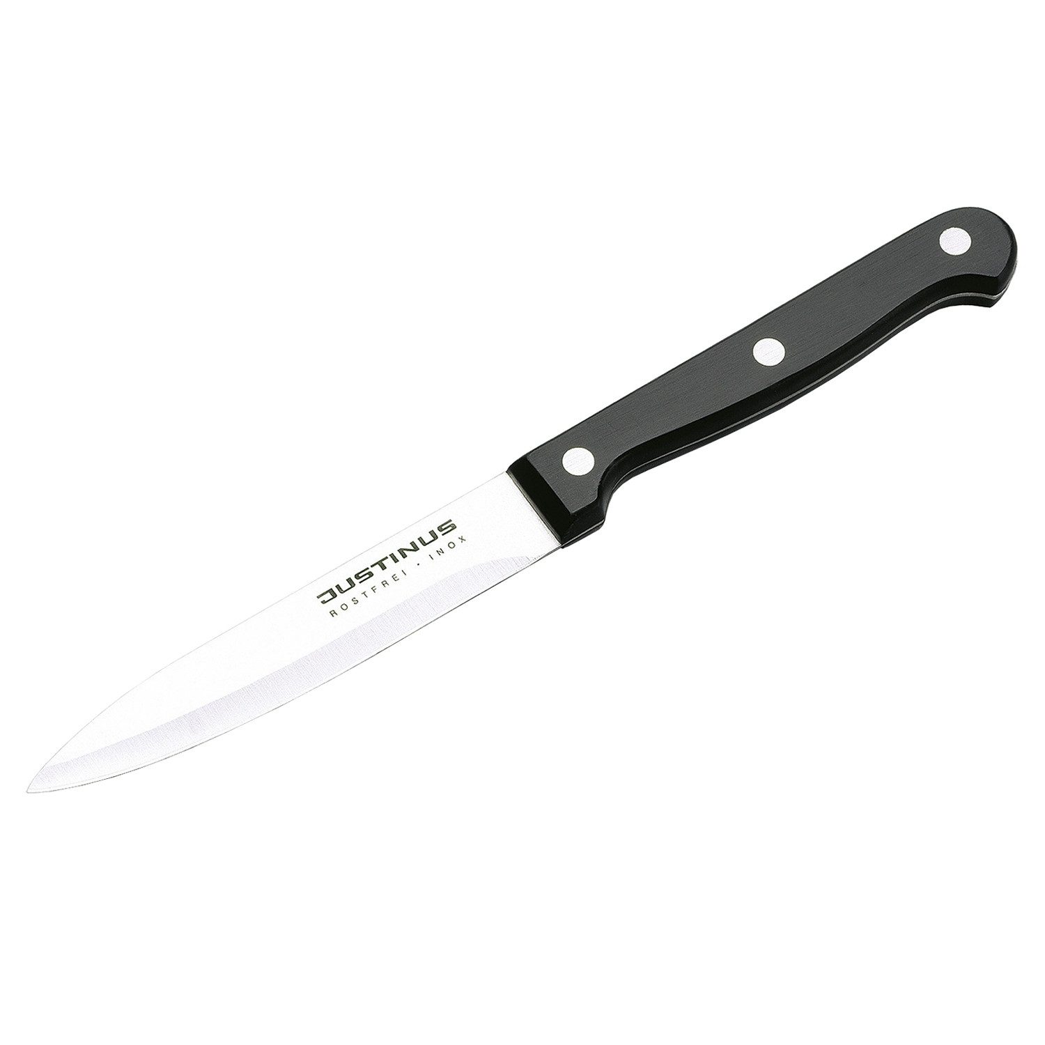 Justinus Allzweckmesser KÜCHENCHEF, L 21 cm, Edelstahl, Griff aus Bakelit, Spülmaschinengeeignet