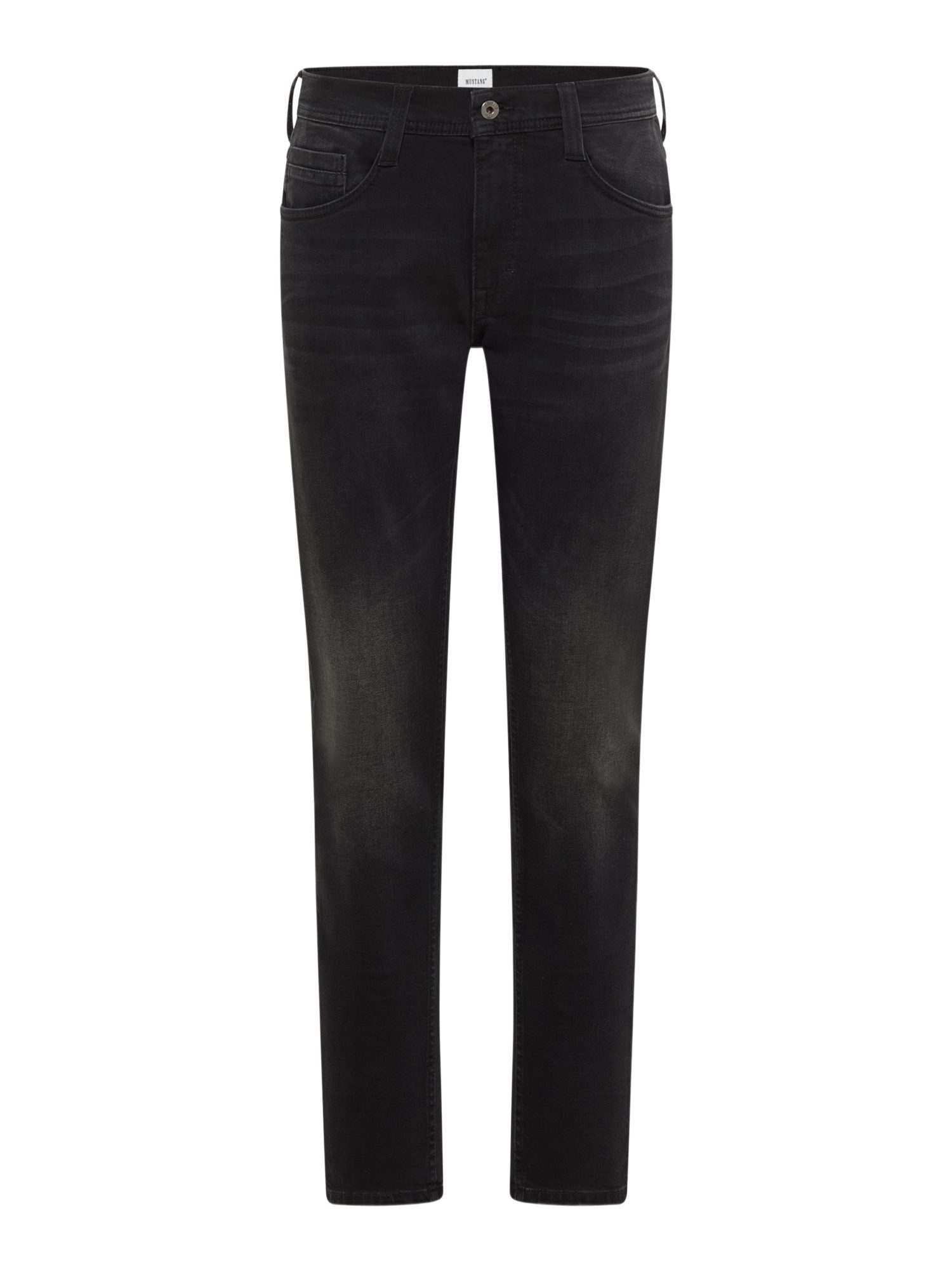 MUSTANG 5-Pocket-Jeans H schwarz,Casual,Baumwolle,Washed,Slim Fit,Mittel