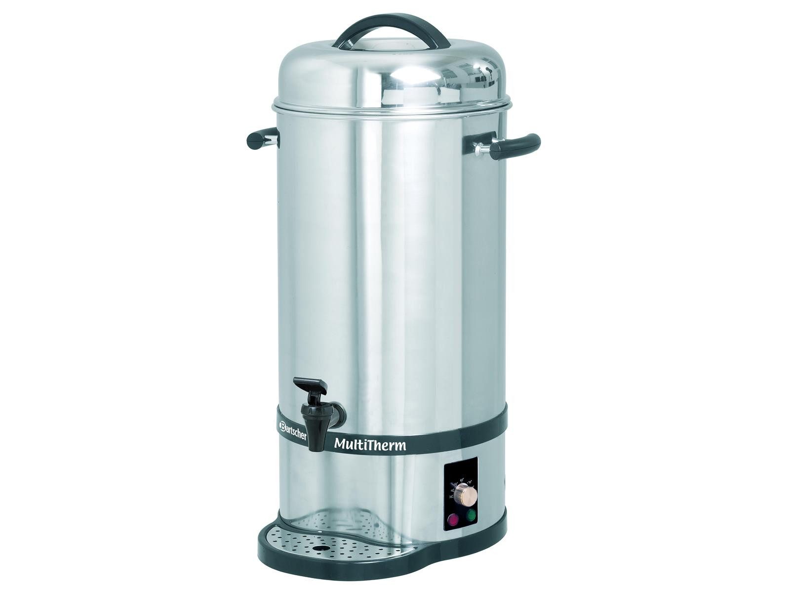Bartscher Heißgetränke- und Glühweinautomat Glühweintopf "Multitherm", 20L, Edelstahl, A200050