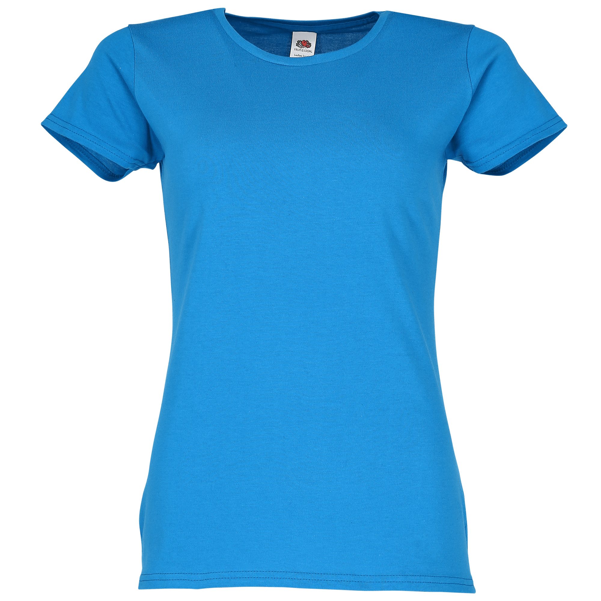 Fruit of the Loom Rundhalsshirt Ladies Iconic 150 T-Shirt azurblau