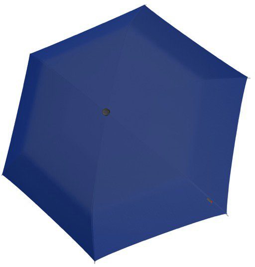 Knirps® Taschenregenschirm AS.050 Slim Small Blue Manual, blau Uni