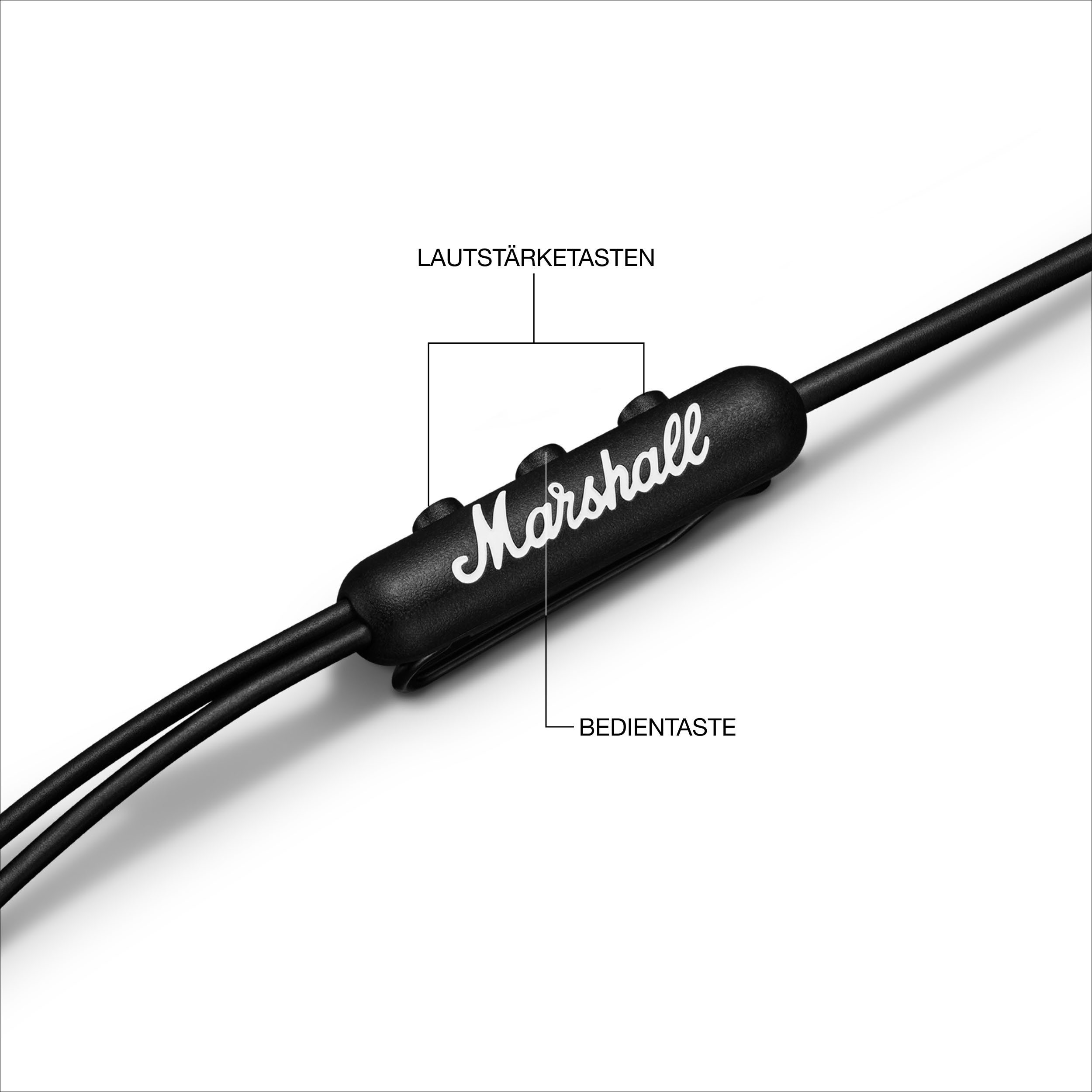 Marshall Mode USB-C In-Ear-Kopfhörer (integrierte Steuerung für Anrufe und Musik, USB-C-Anschluss)