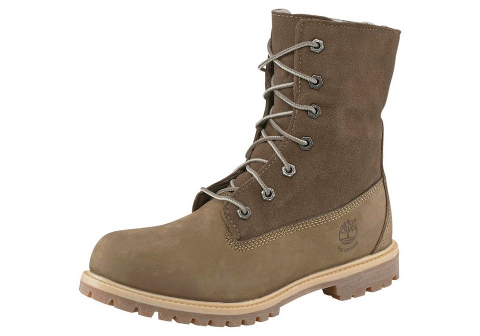 Timberland »Authentics Teddy Fleece WP« Schnürstiefel Wasserdicht online kaufen | OTTO