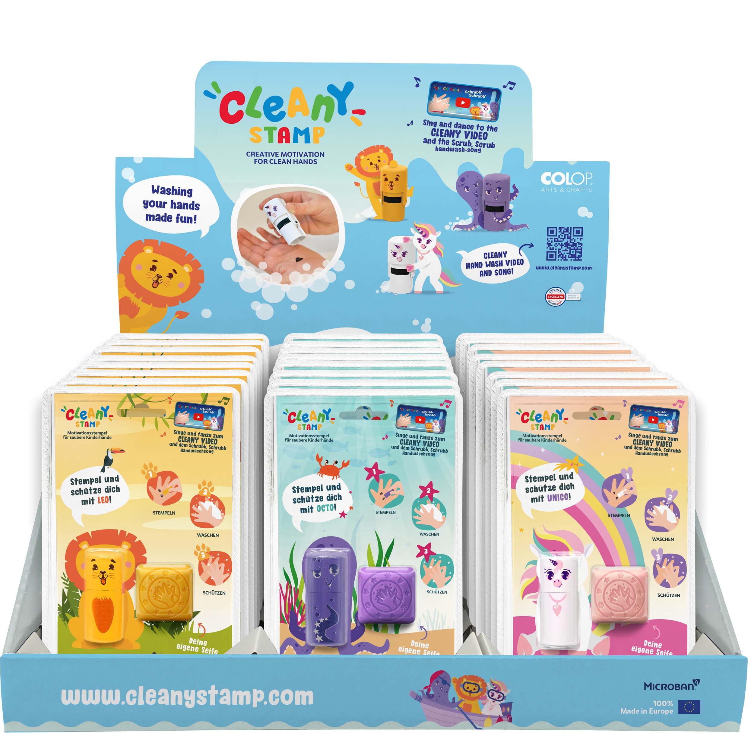 COLOP COLOP 9C 156699 COLOP little NIO Cleany Stamp Display retail Stempelkissen