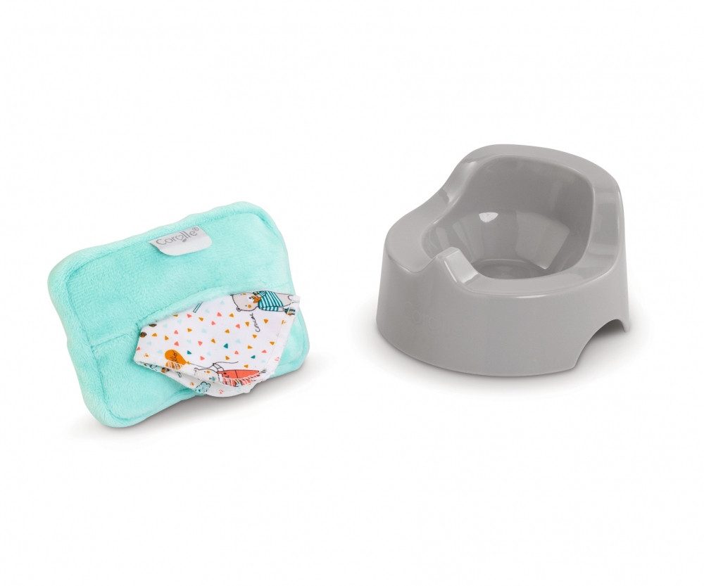Puppen Trage Corolle MPP 30-36cm Töpfchen + Tuch