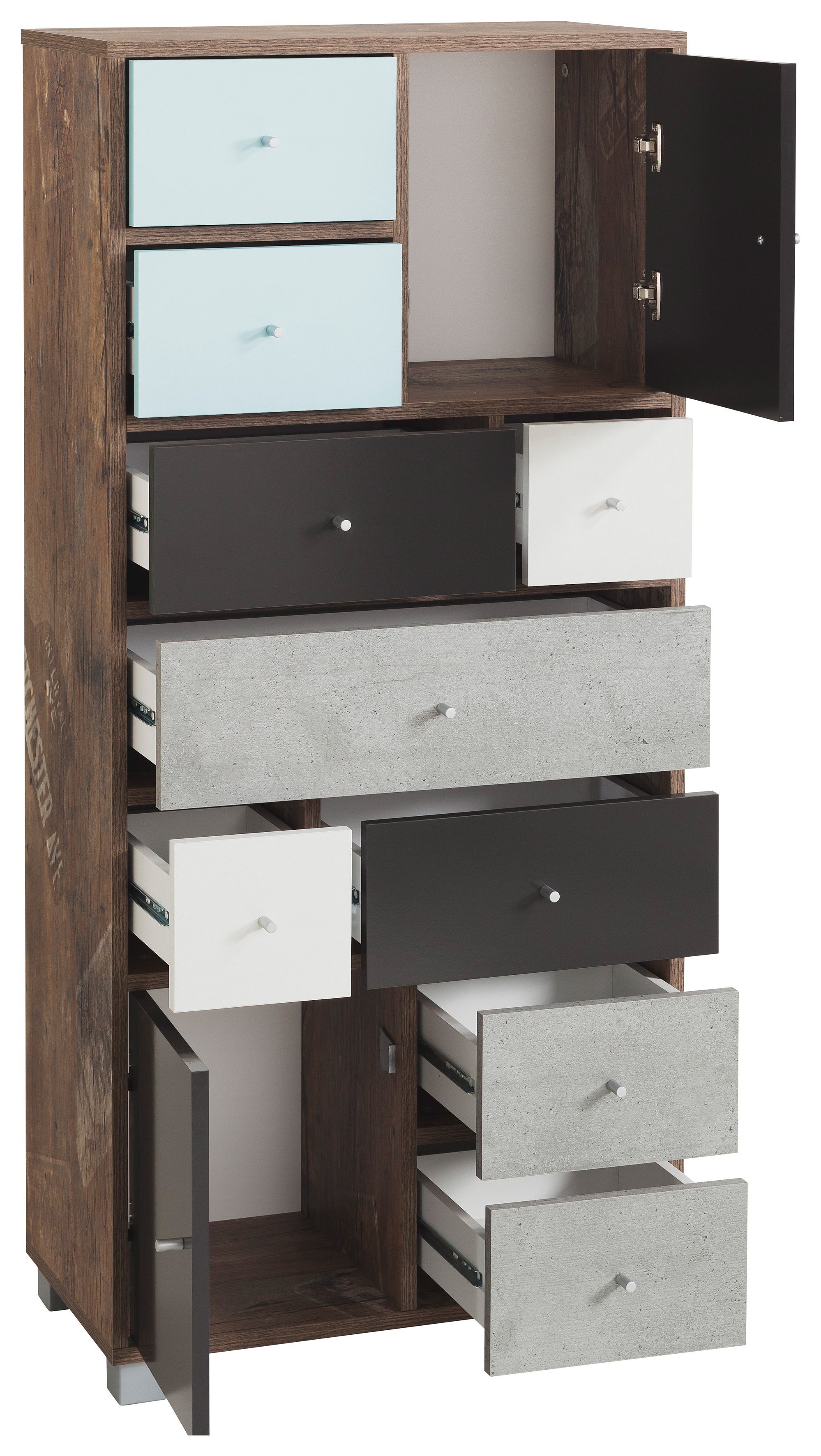 SCHILDMEYER's Highboard ANDRIA (Offen)