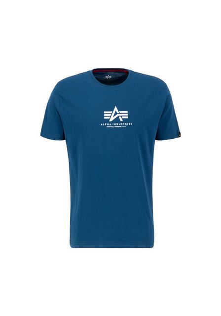Alpha Industries T-Shirt "Alpha Industries Men - T-Shirts Basic T Mid Logo" günstig online kaufen