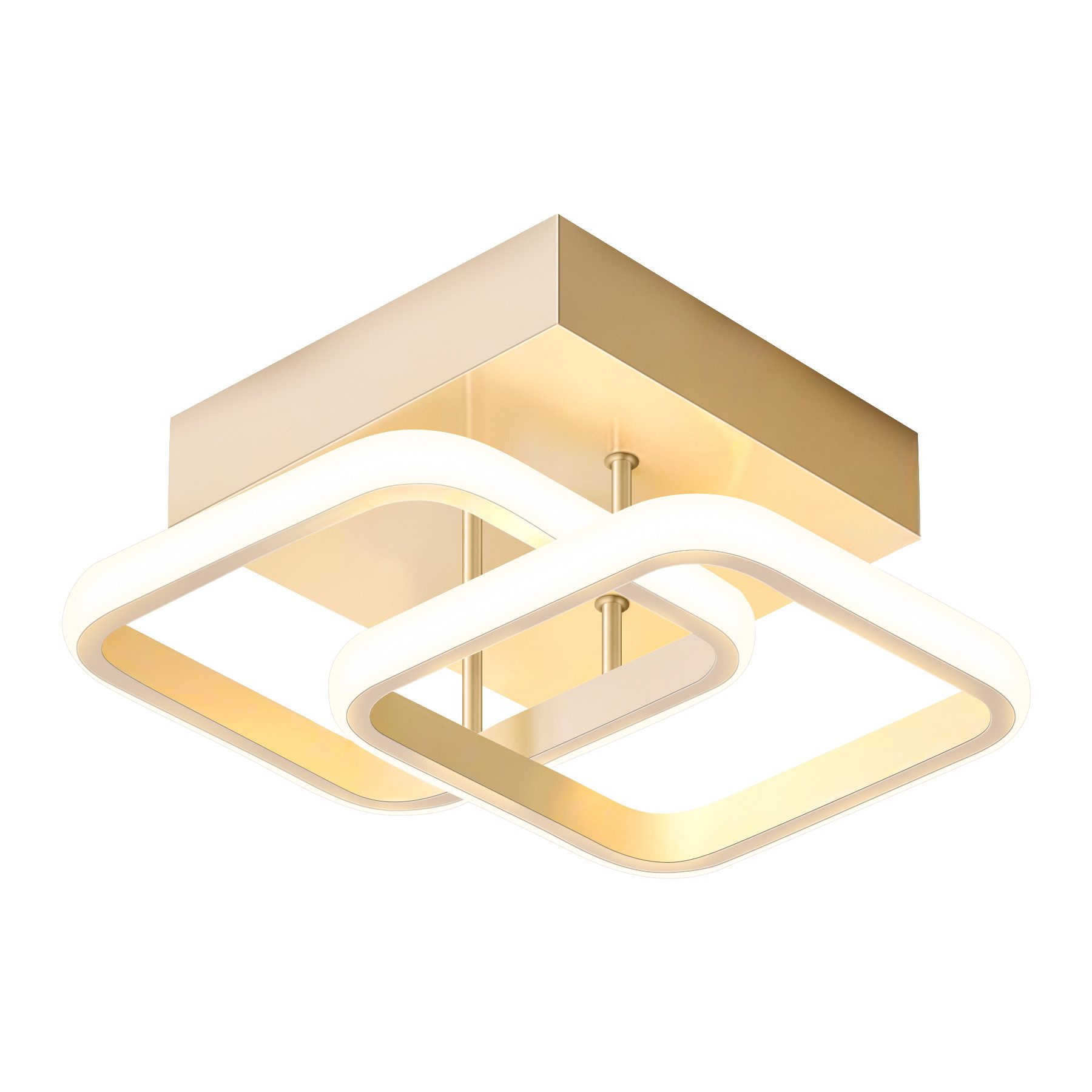Senmudi Deckenleuchte Deckenlampe,Modern led deckenleuchte,28cm,12W, 6000K, günstig online kaufen