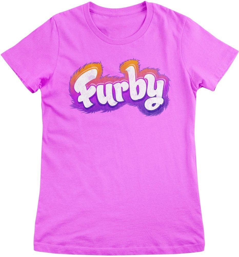 T-Shirt Furby Washed Logotype Girly Tee