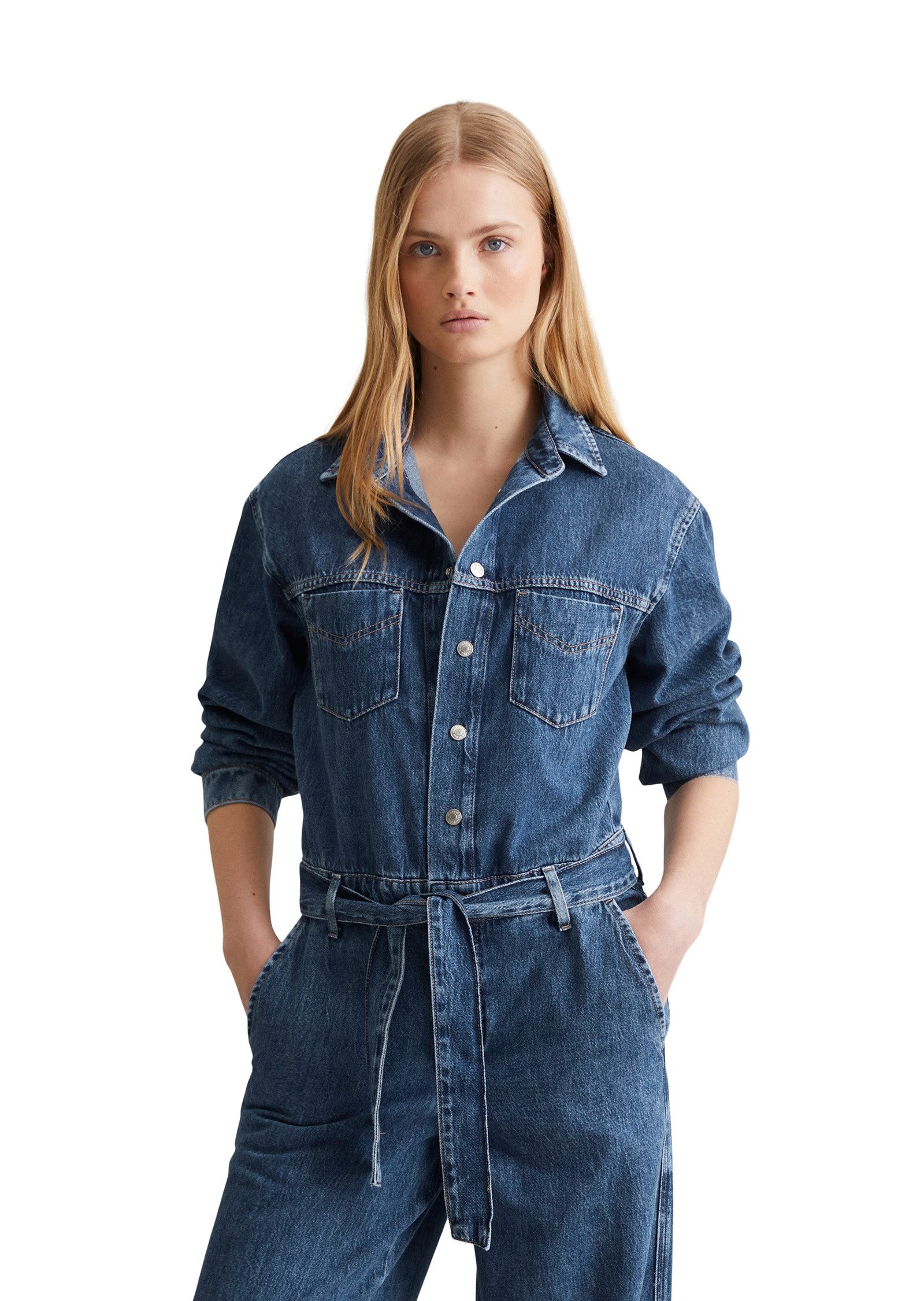 Marc O'Polo DENIM Overall aus reiner Bio-Baumwolle günstig online kaufen