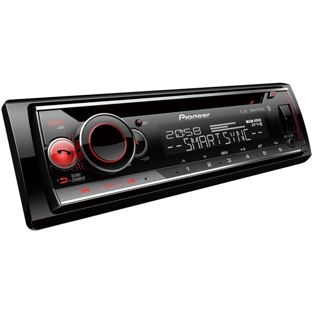 Pioneer Pioneer DEH-S520BT CD-Tuner mit Bluetooth und Spotify. CD-Receiver (Bluetooth, RDS)