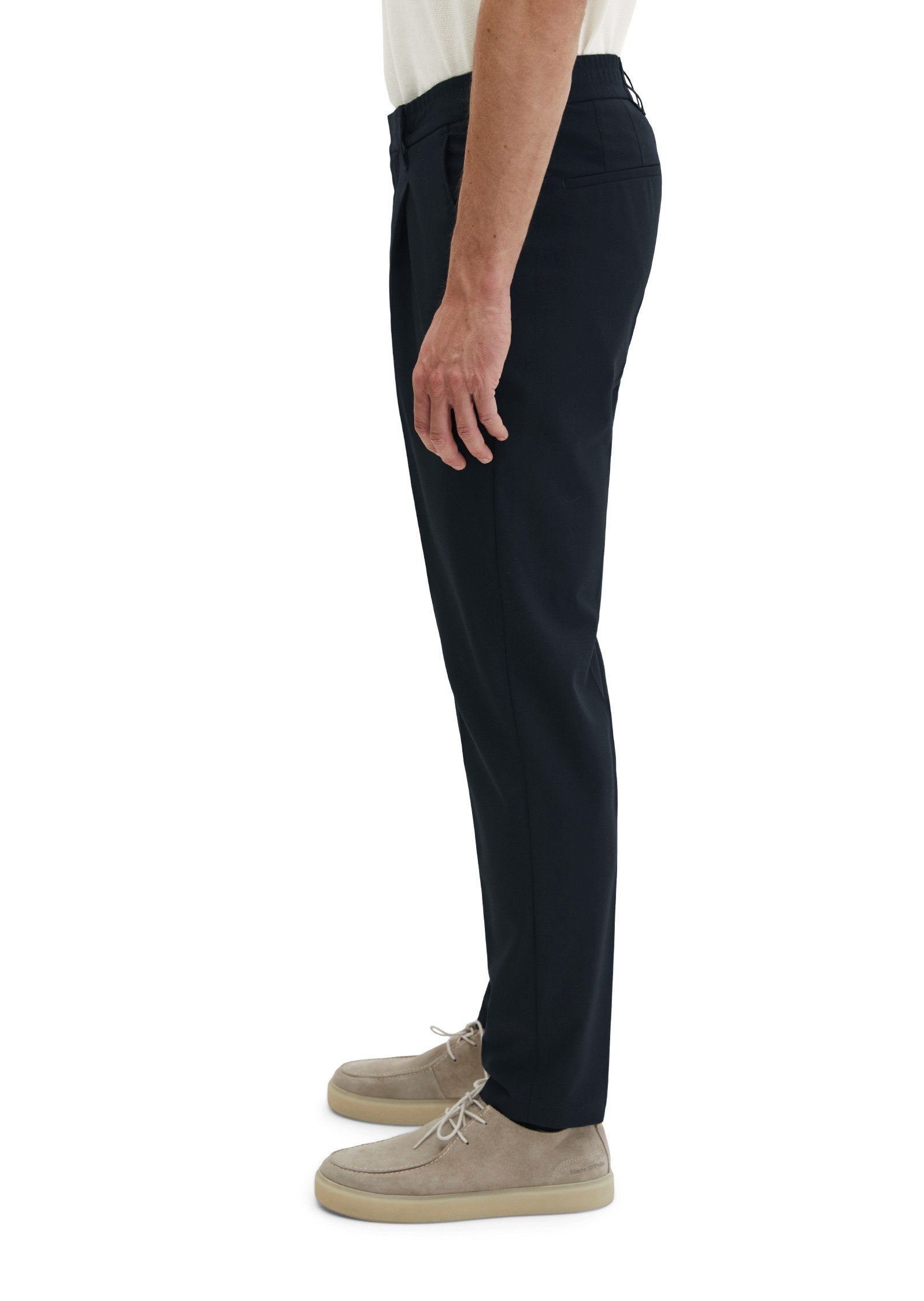 Marc O'Polo Chinohose aus leichtem Technical Wool Blend