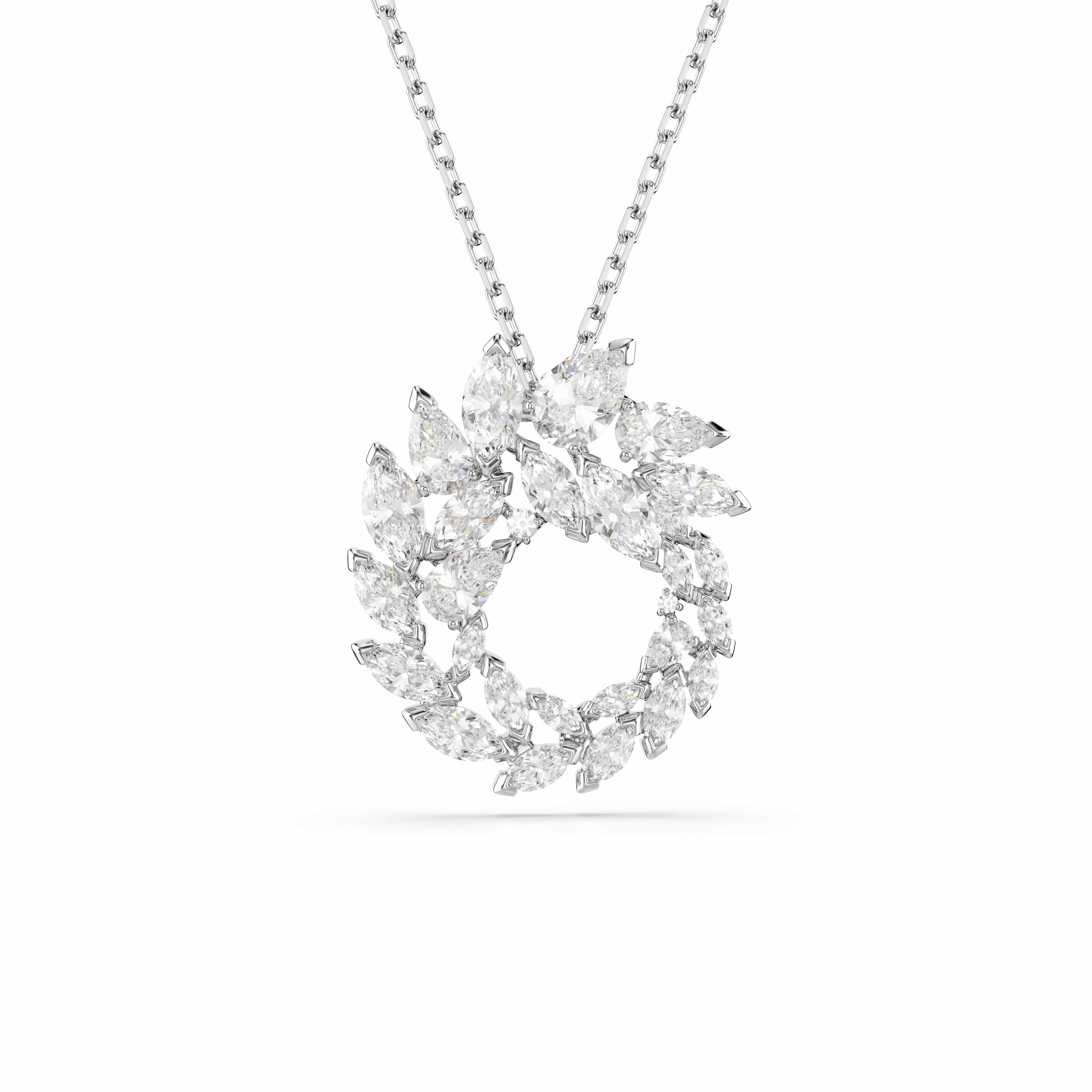 Swarovski Kette mit Anhänger Schmuck Geschenk MESMERA Halskette, mit Swarovski® Kristall