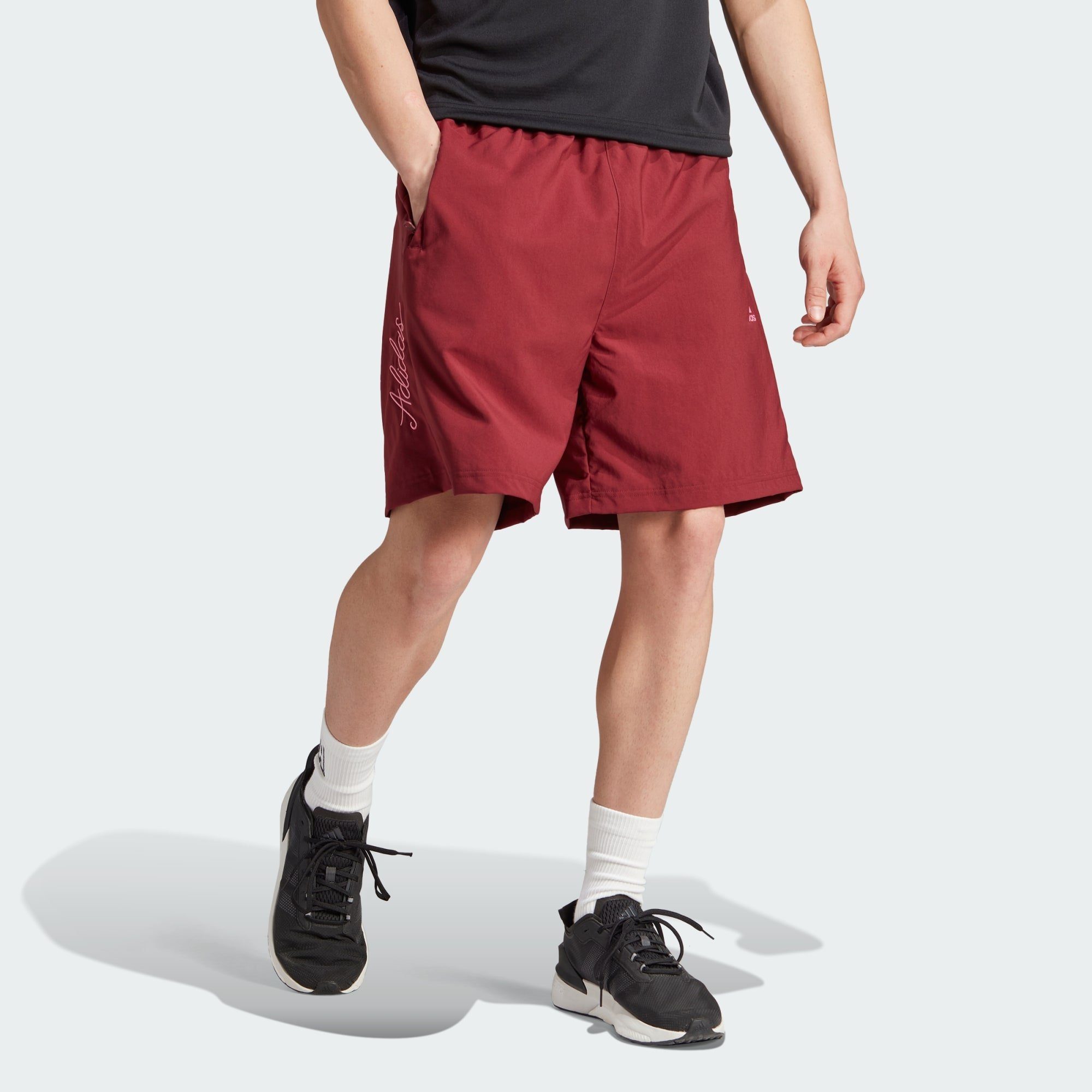 adidas Sportswear Shorts SCRIBBLE Red SHORTS Shadow