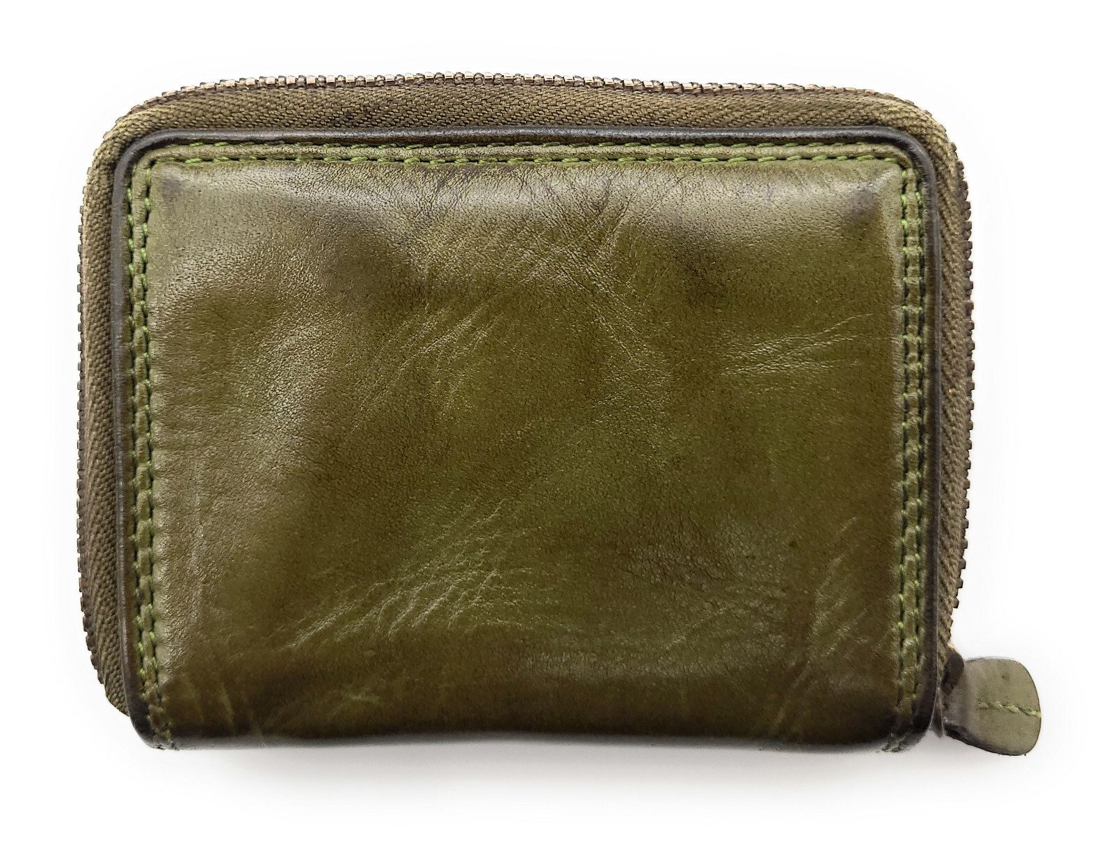 Hill Burry Mini Geldbörse kleines Waschleder Unisex Portemonnaie mit RFID S günstig online kaufen